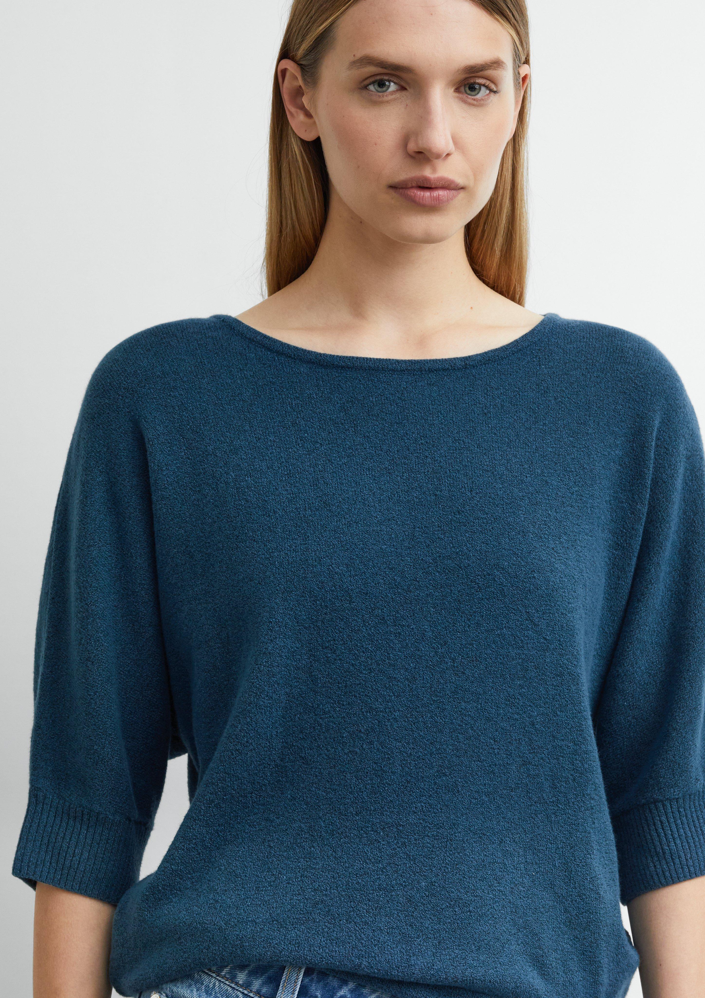 Pull en tricot en pétrole de COMMA