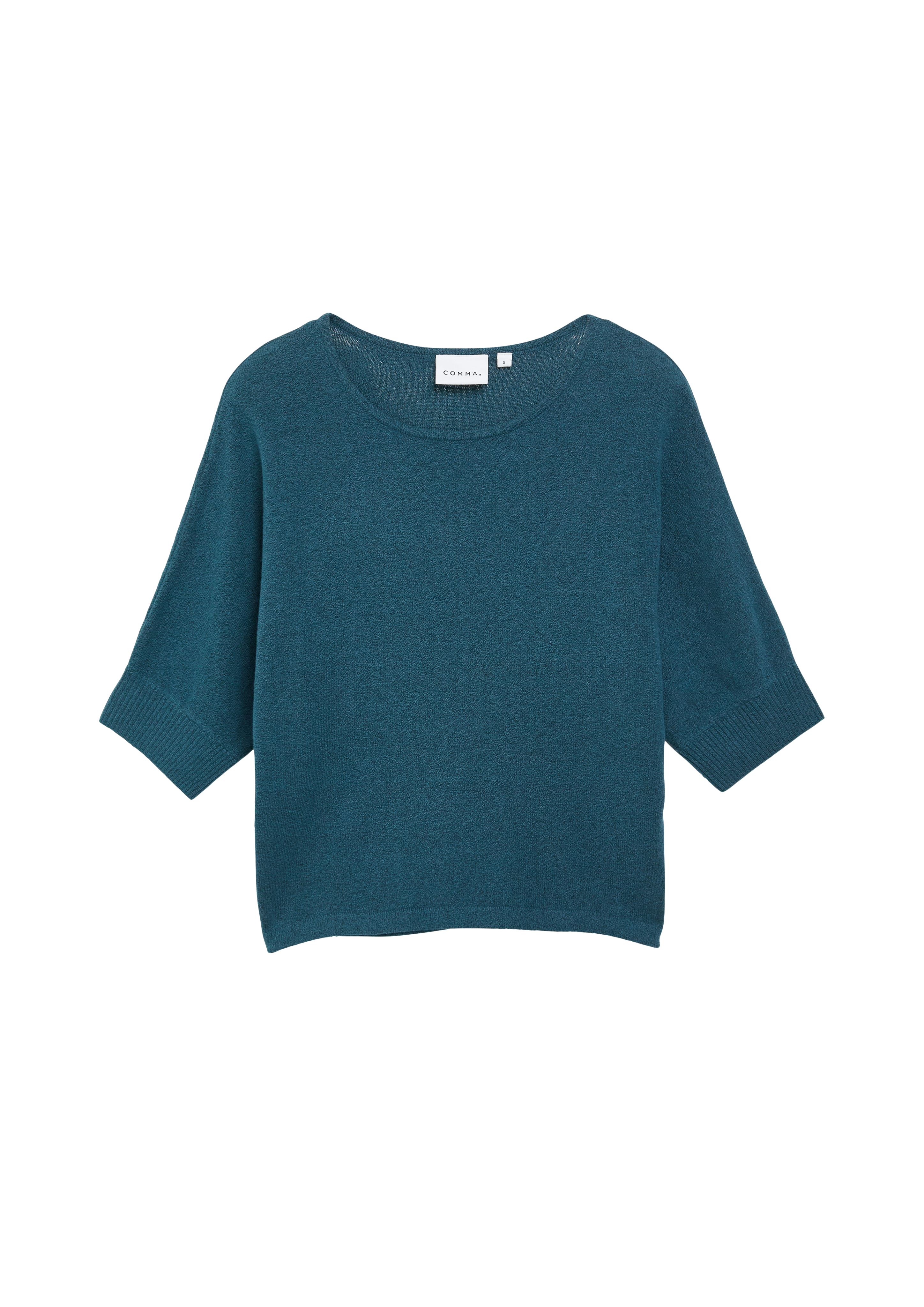 Zachte batwing-trui van een katoenmix
