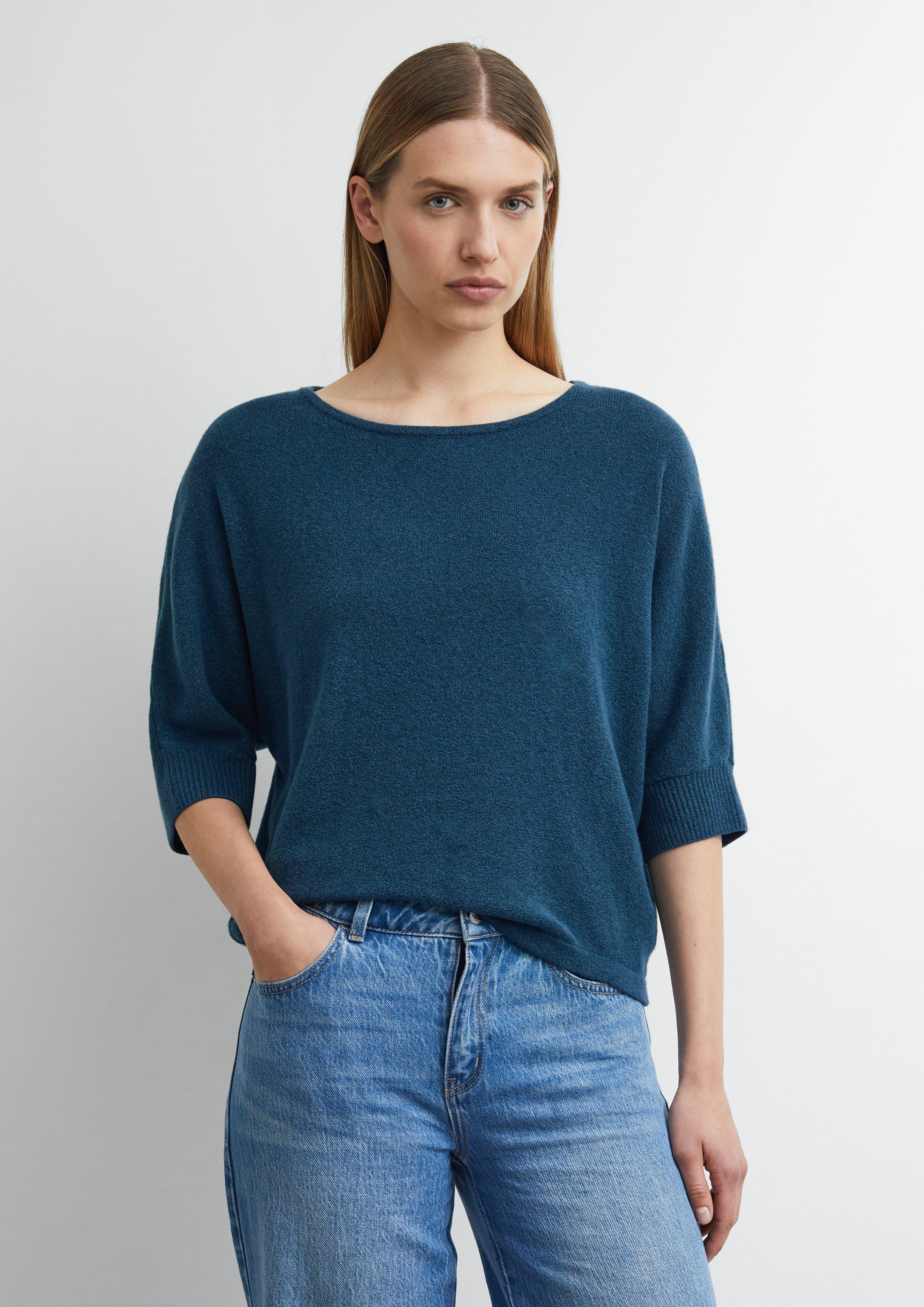 Knitted pullover in petrol by COMMA