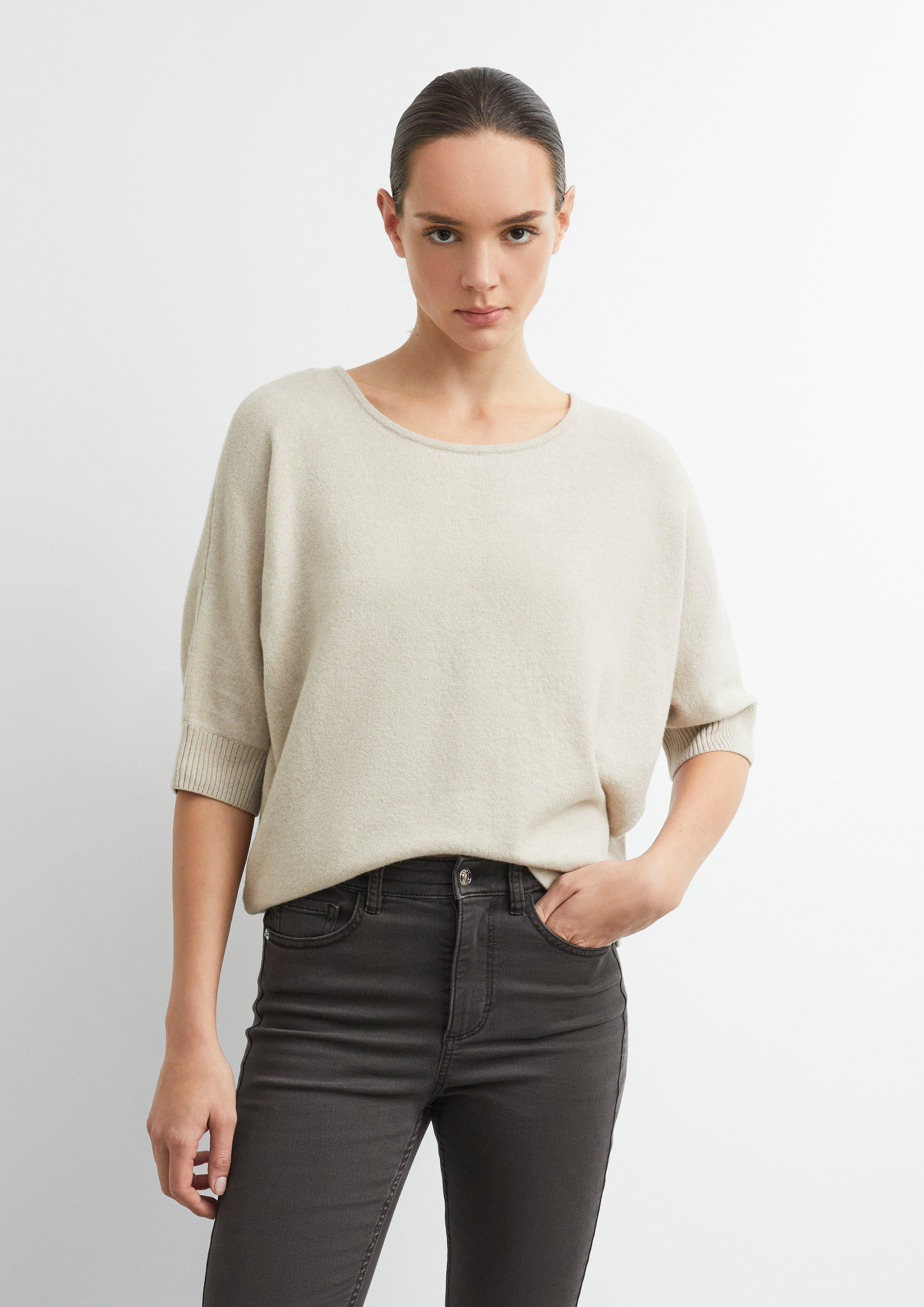 Pull en tricot en beige de COMMA