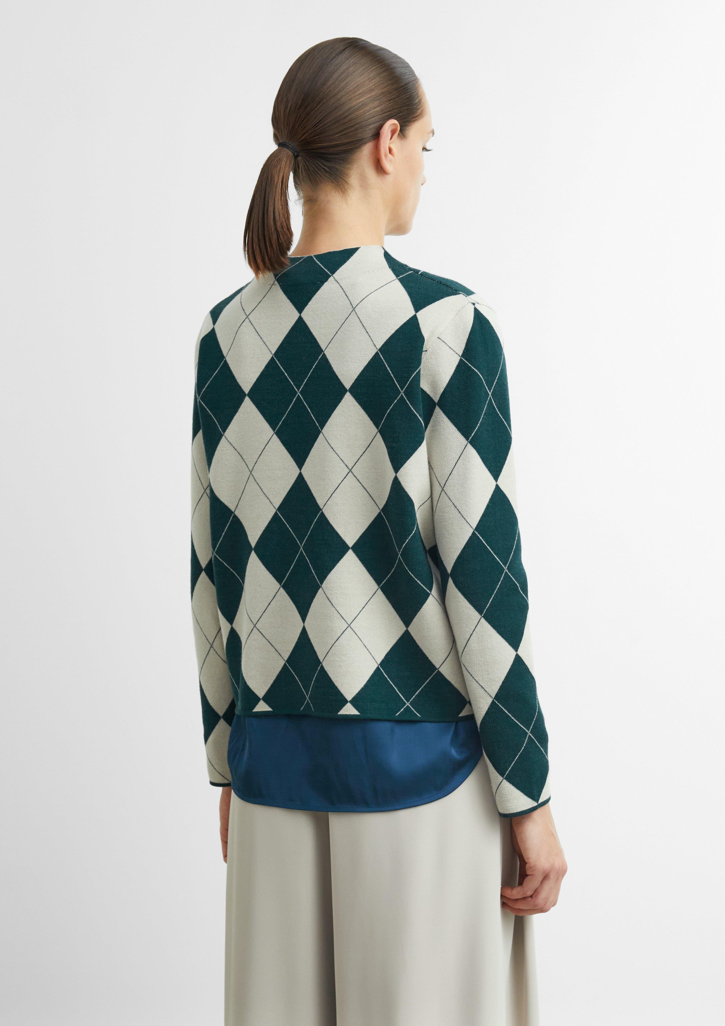 Pull en tricot en beige de COMMA