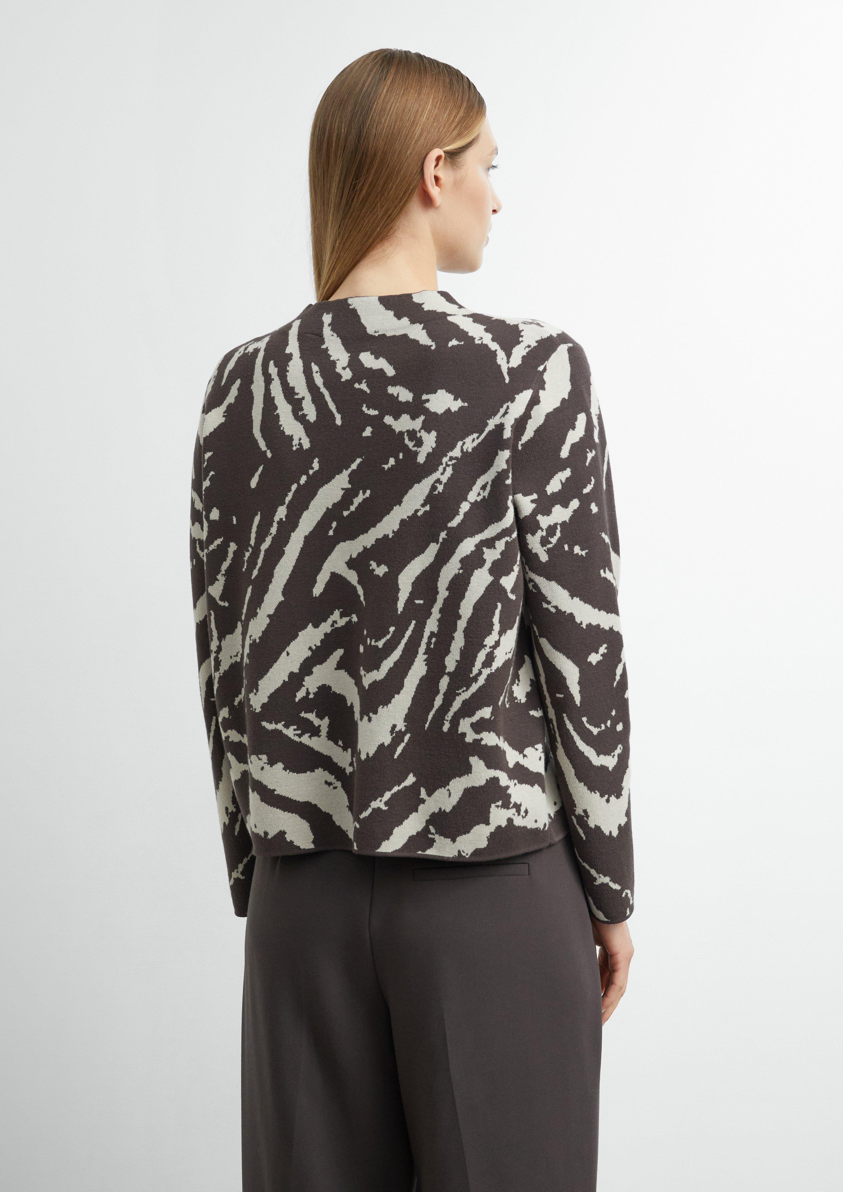 Pull en tricot en beige de COMMA