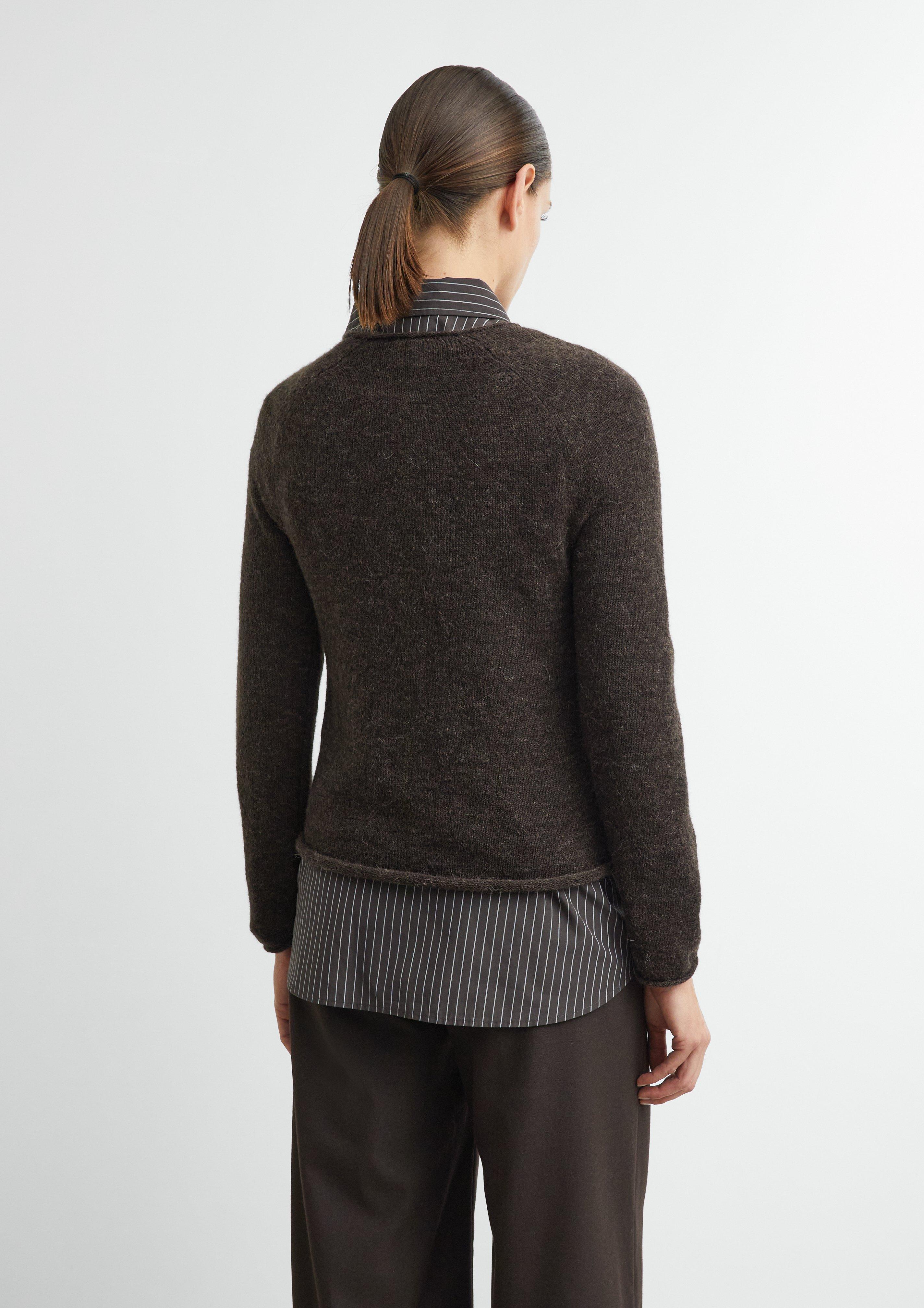 Damen Strickpullover in braun von comma