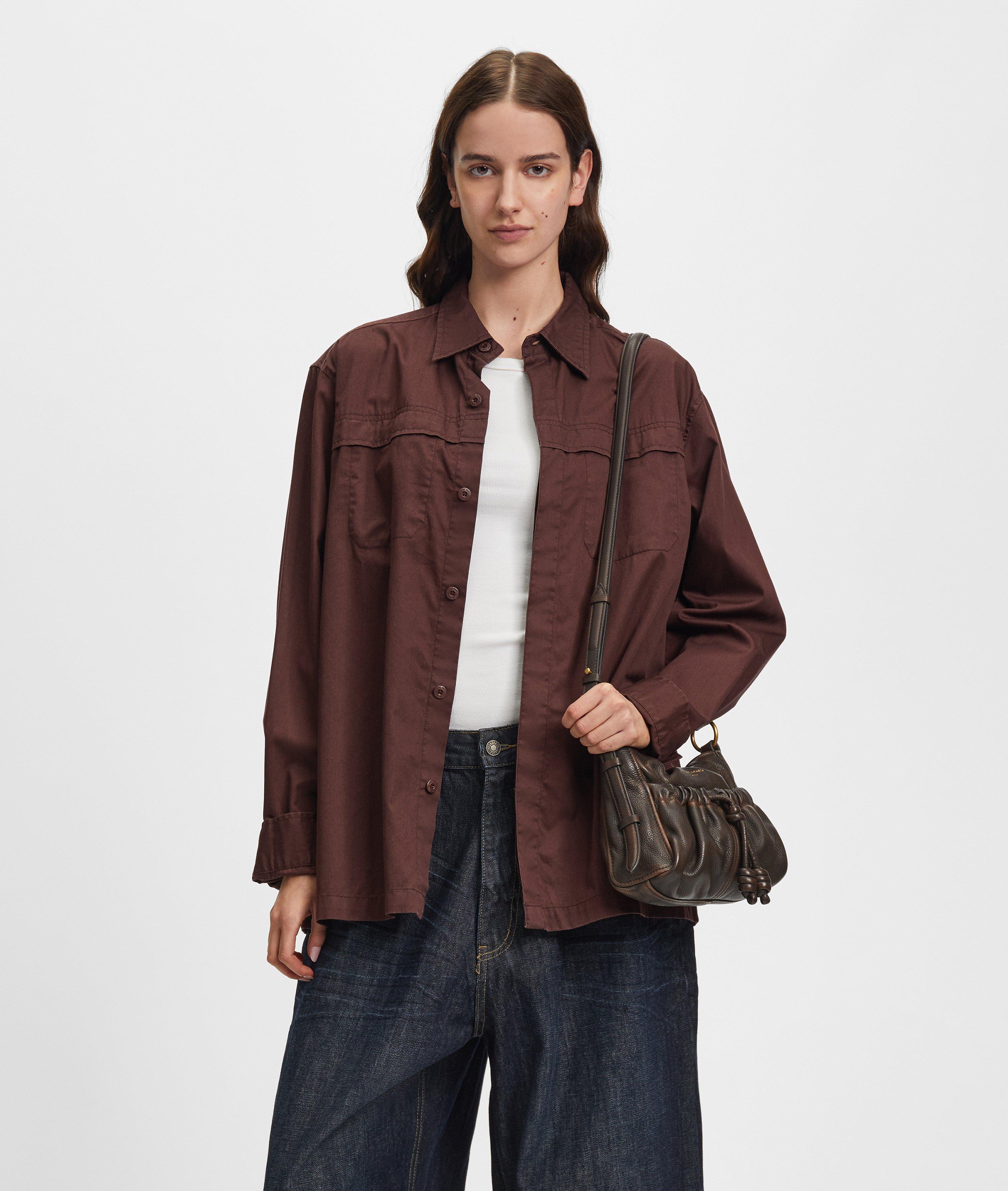 Elya Crossbody XS in braun & schwarz