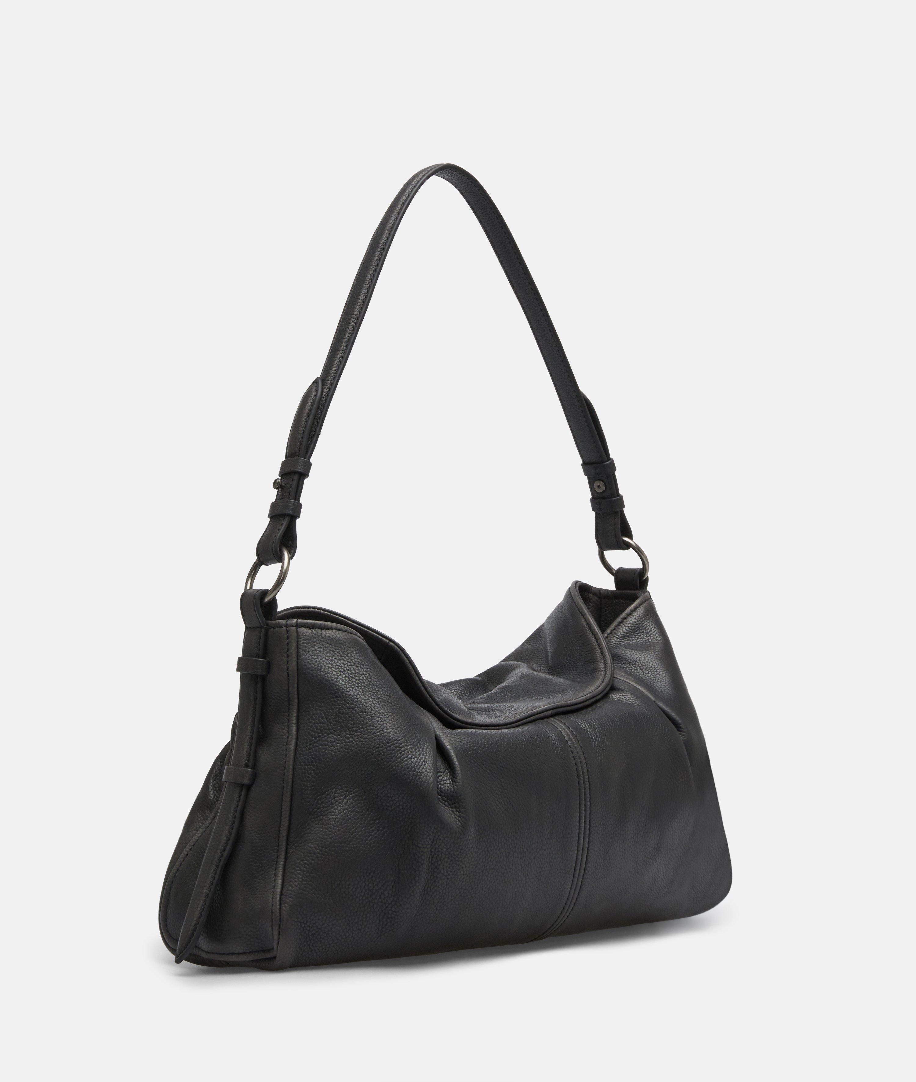Elya Crossbody M in schwarz & braun