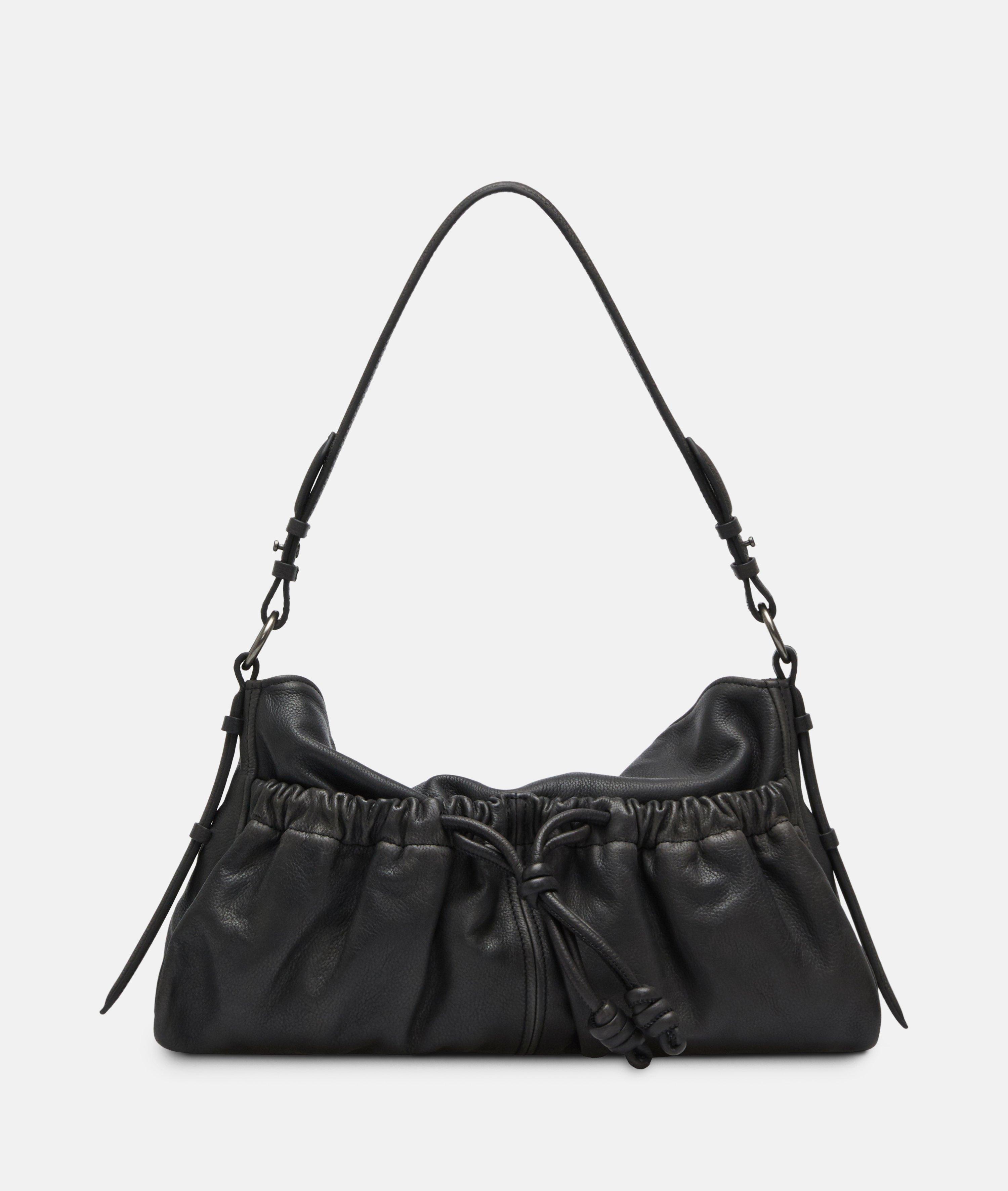 Elya Crossbody M in schwarz & braun