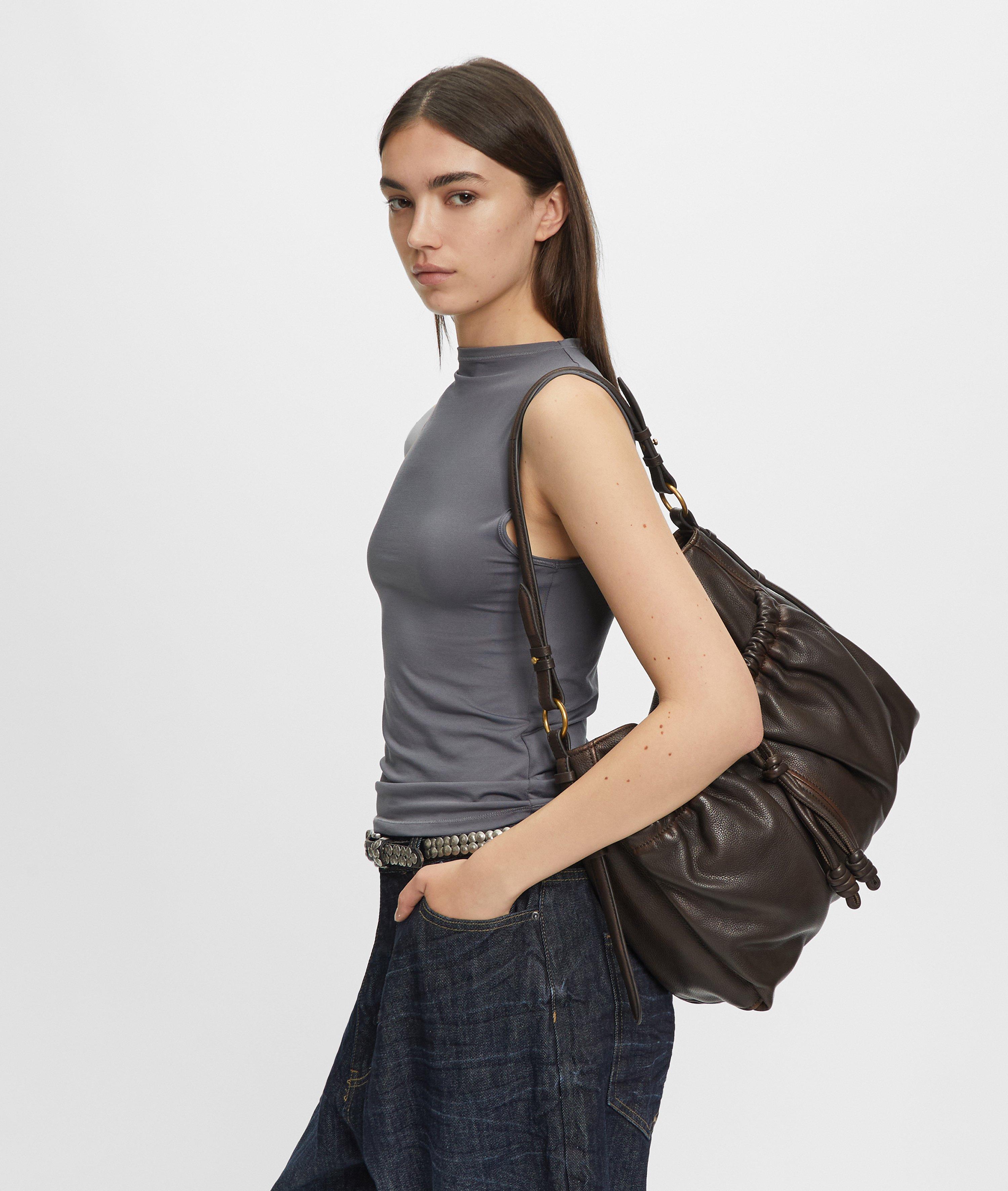 Elya Hobo M en brun & noir