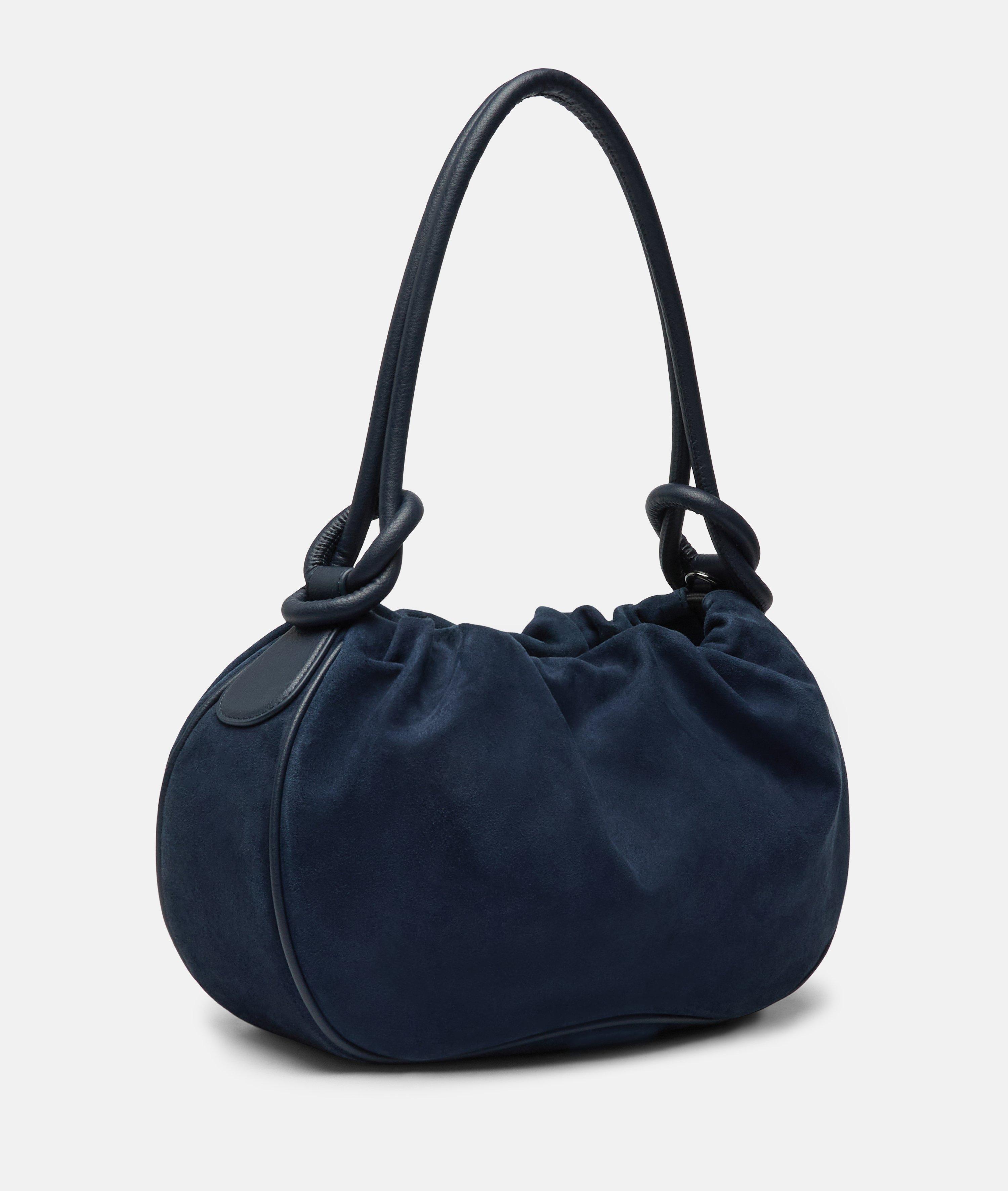 Mimi Hobo M in blau & beige
