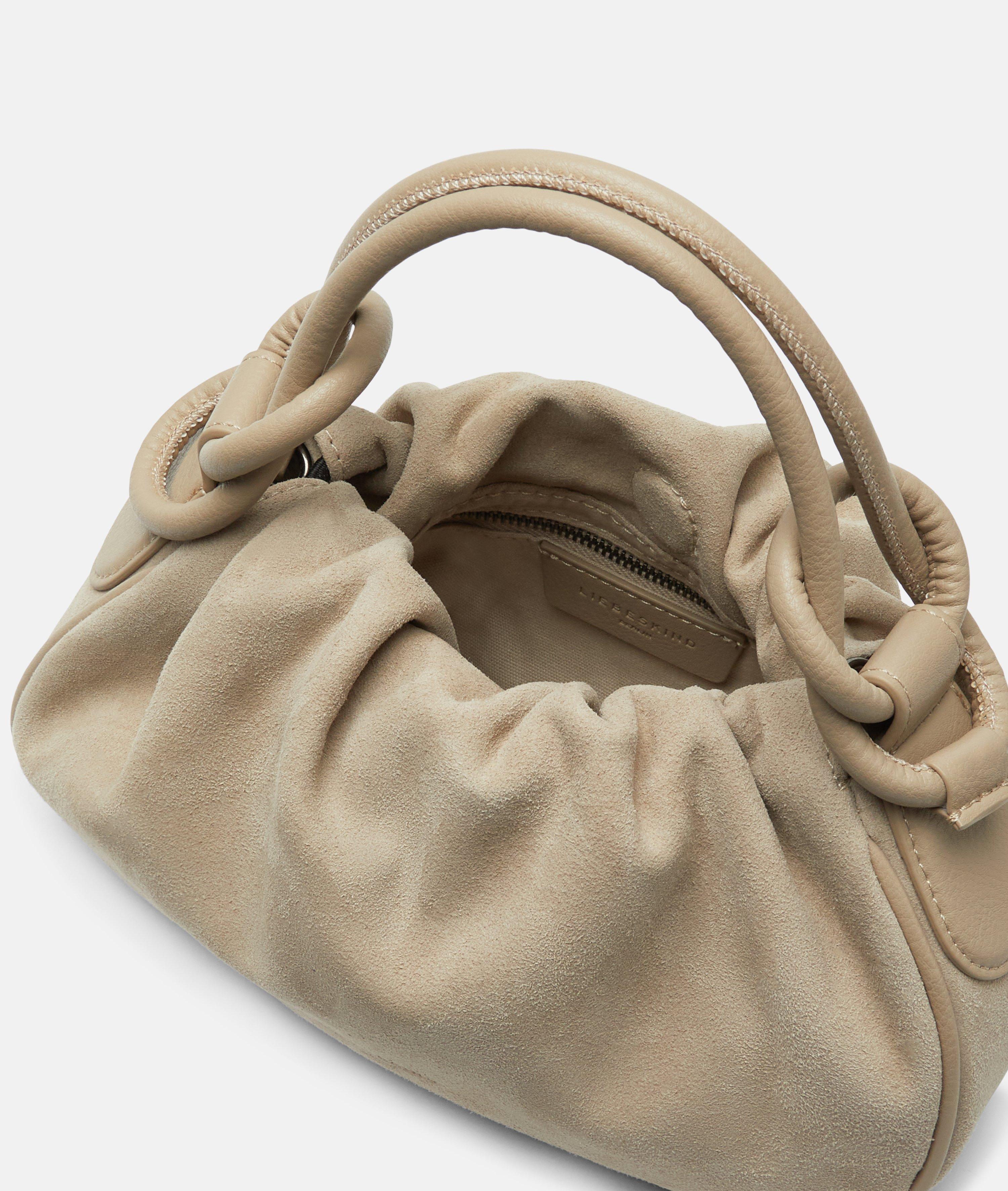 Mimi Hobo XS in beige & blau