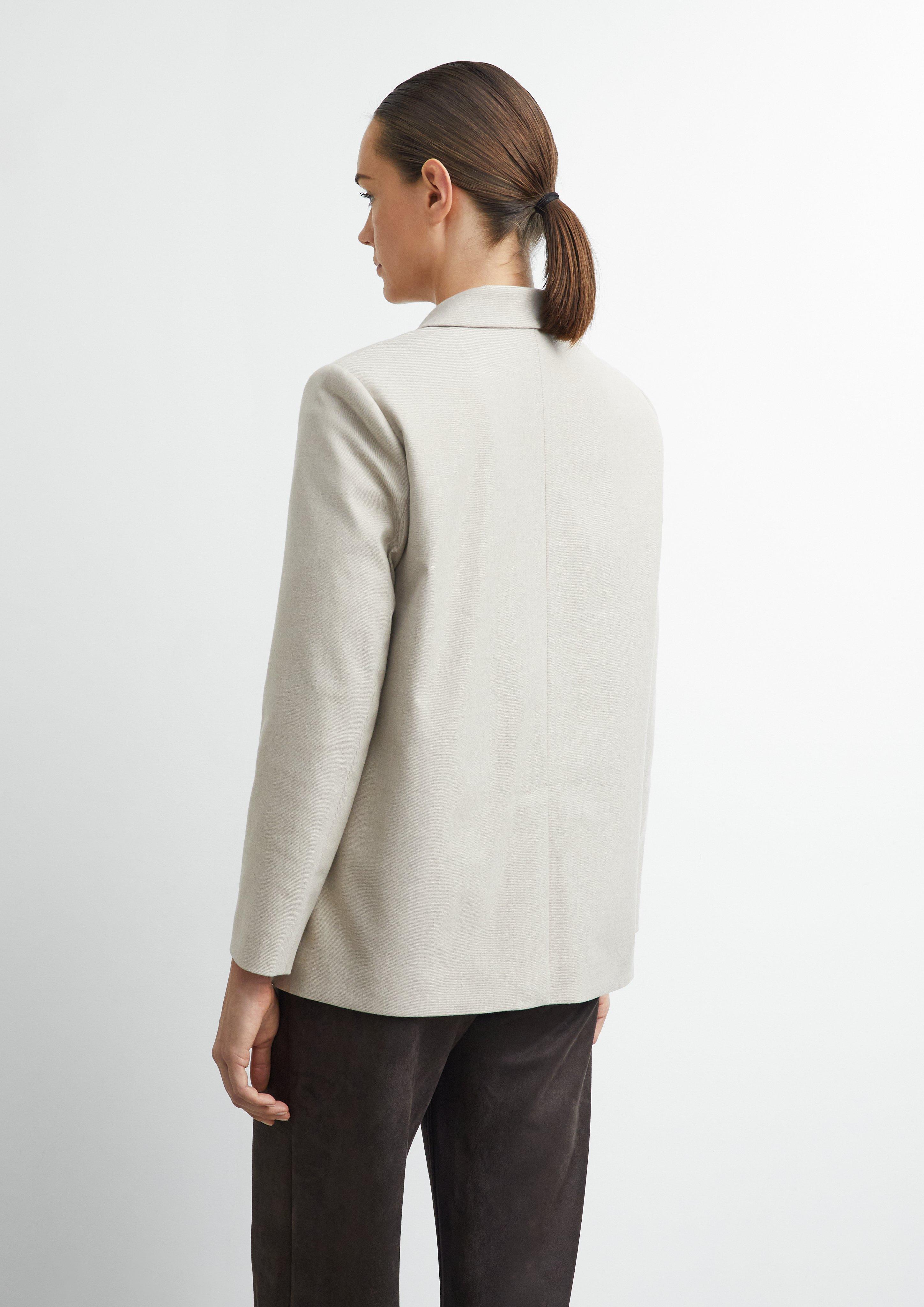 Indoor jacket in beige by COMMA