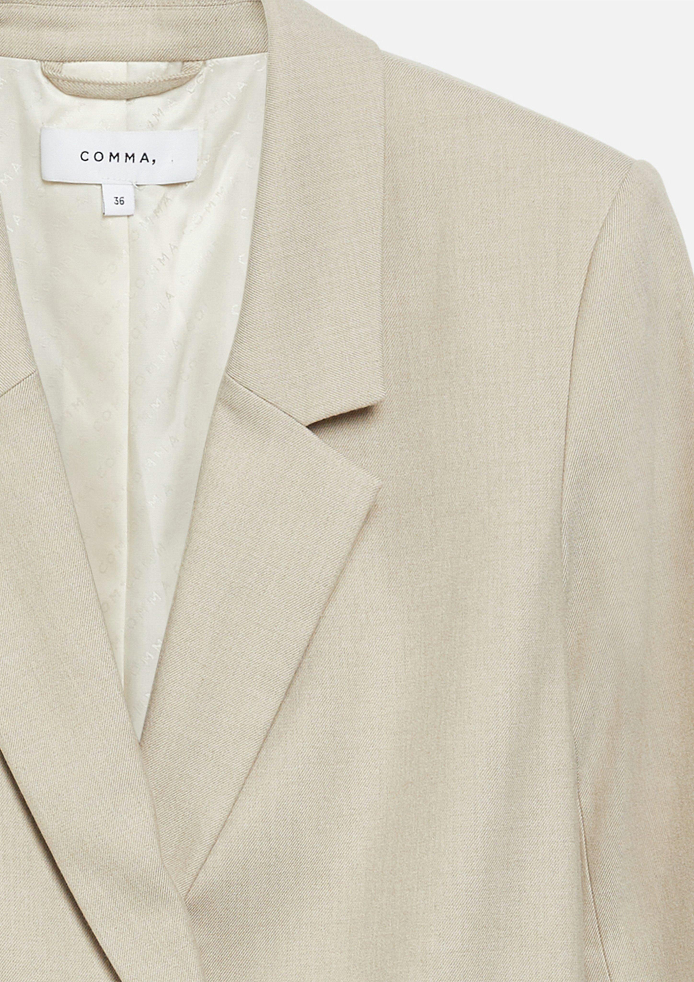 Indoor jacket in beige by COMMA