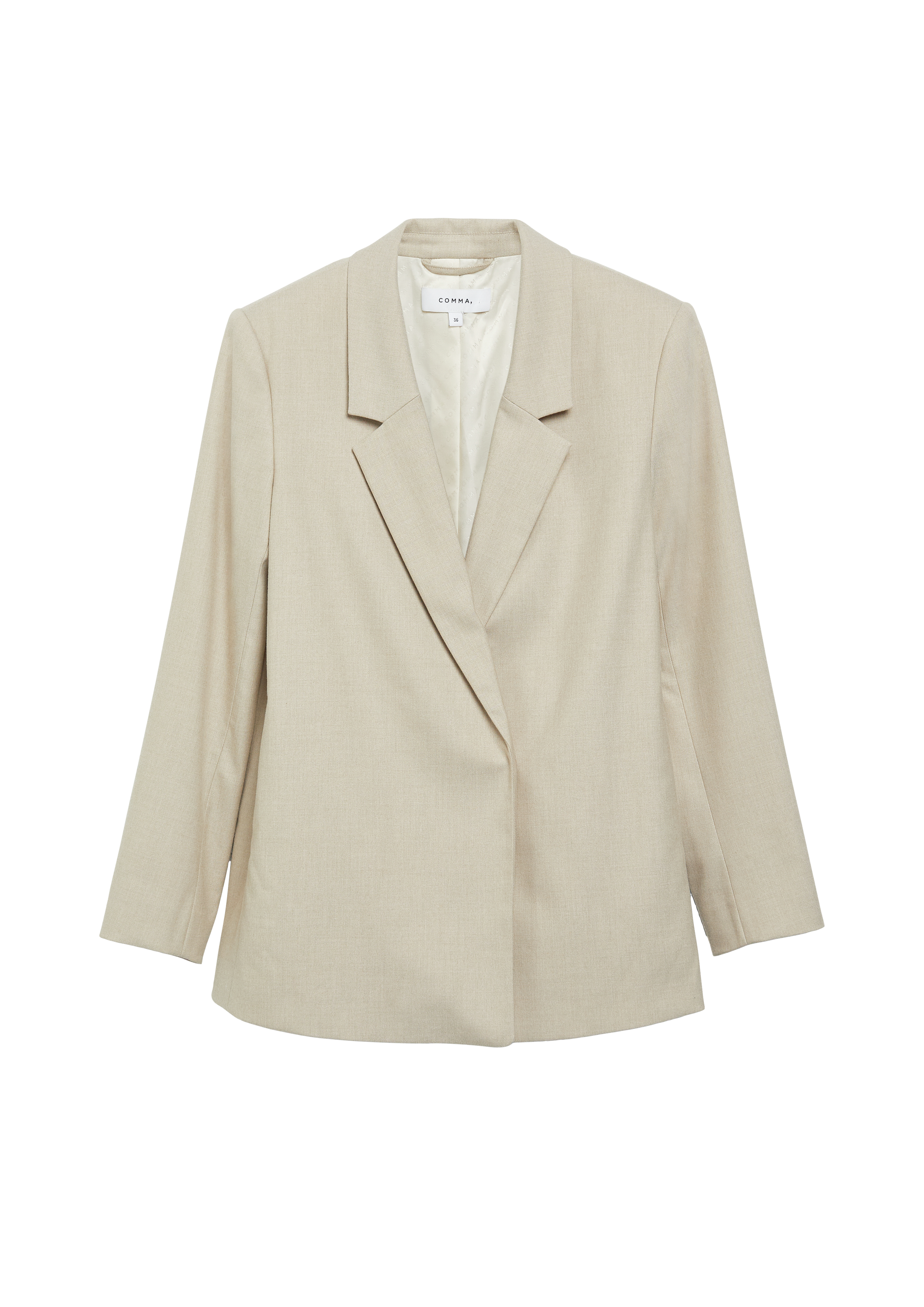 Recht gesneden blazer