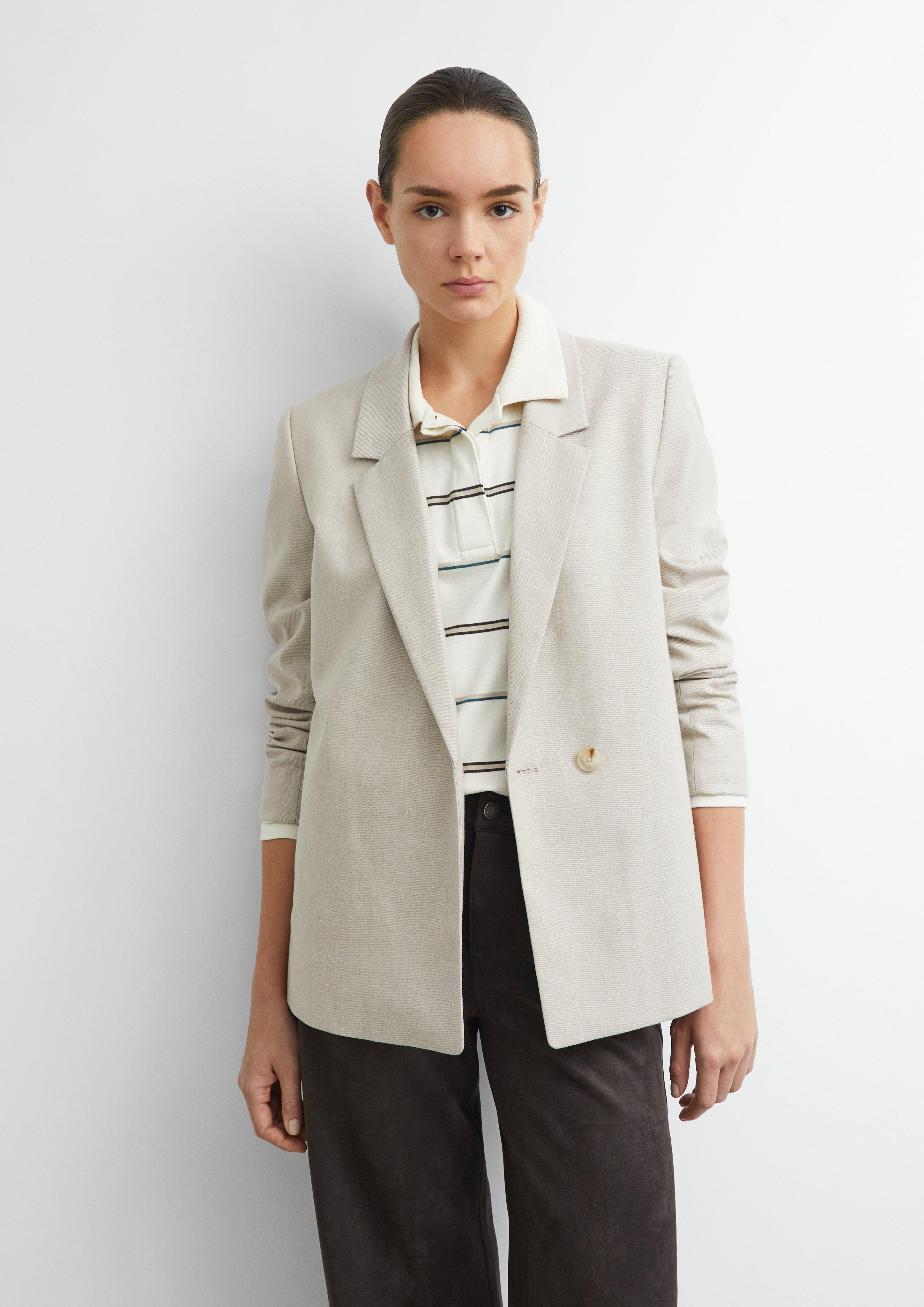 Indoor jacket in beige by COMMA