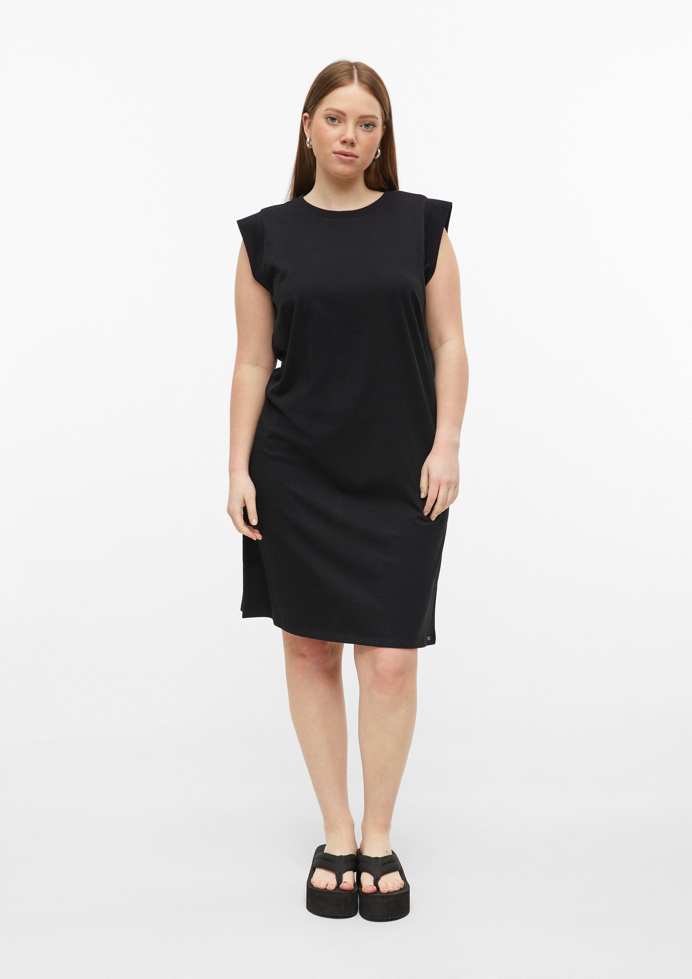 Dames Kniehoge jerseyjurk in  van QS CURVE