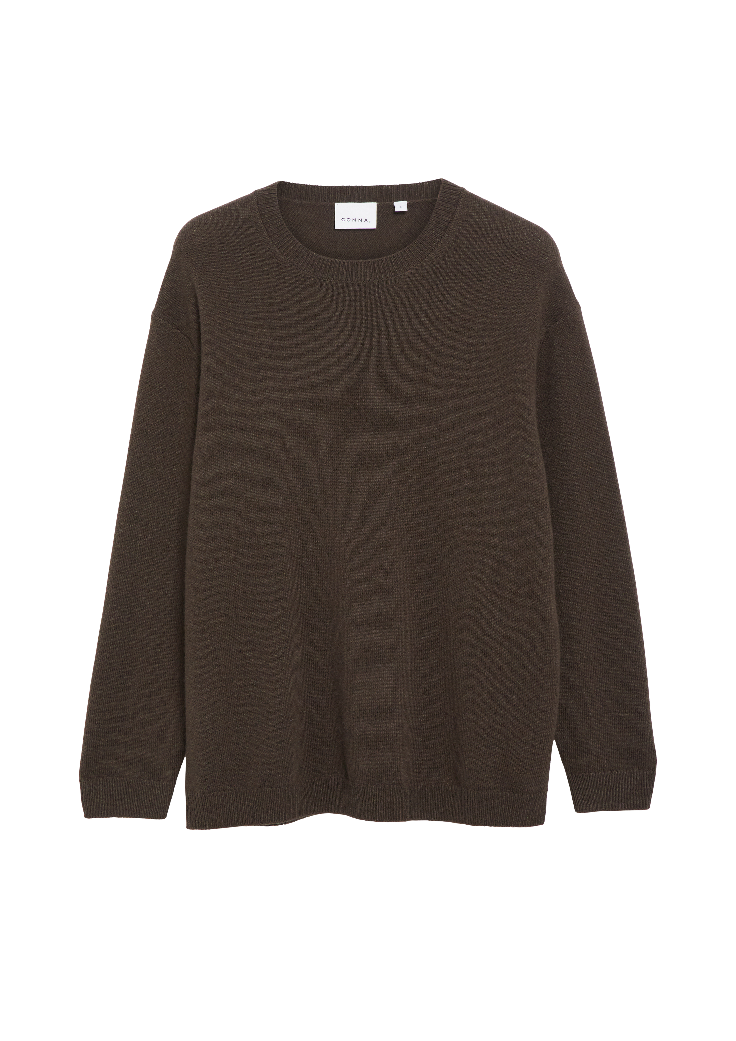 Oversized trui van een wolmix