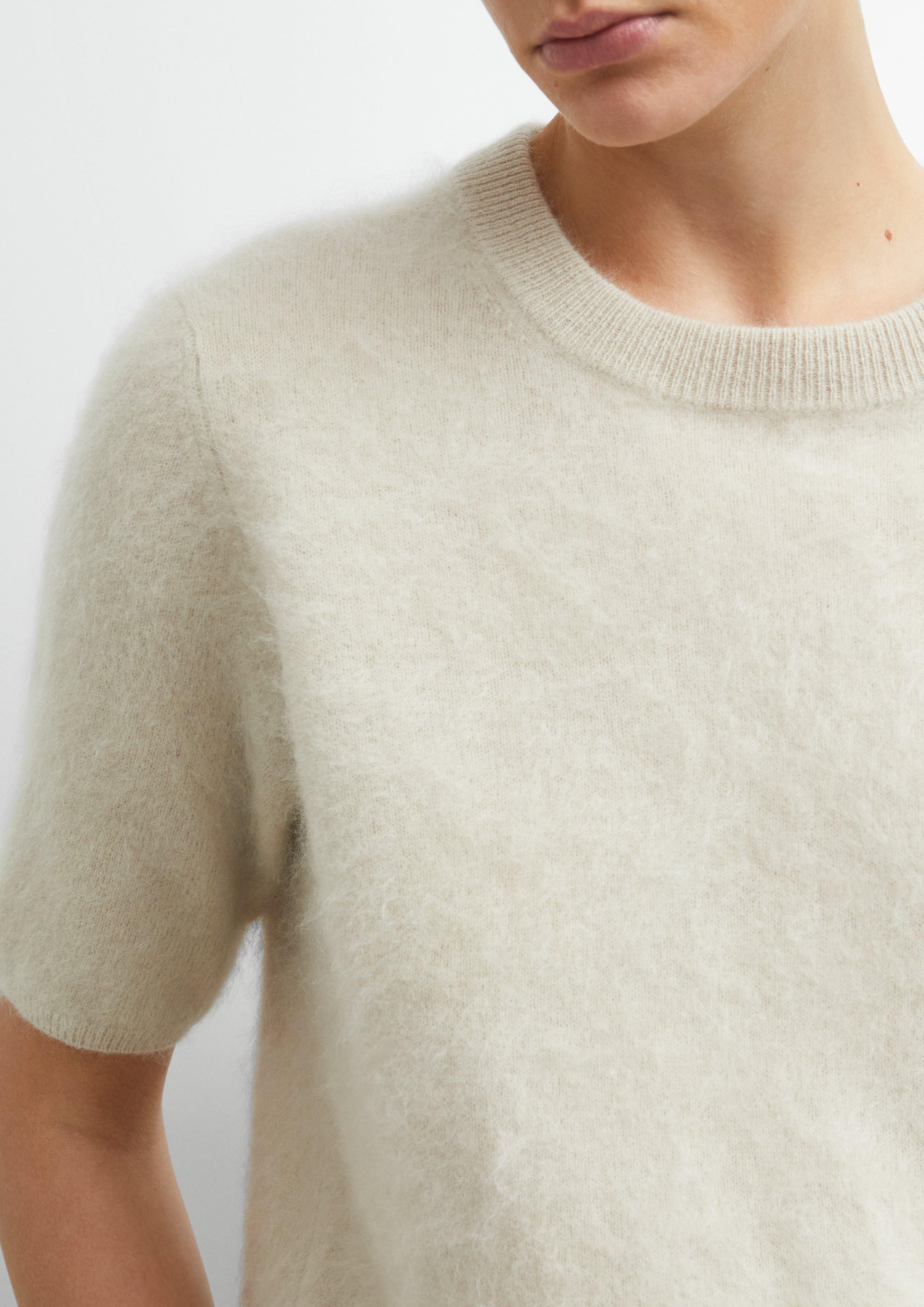 Femmes Pull en tricot en beige de comma