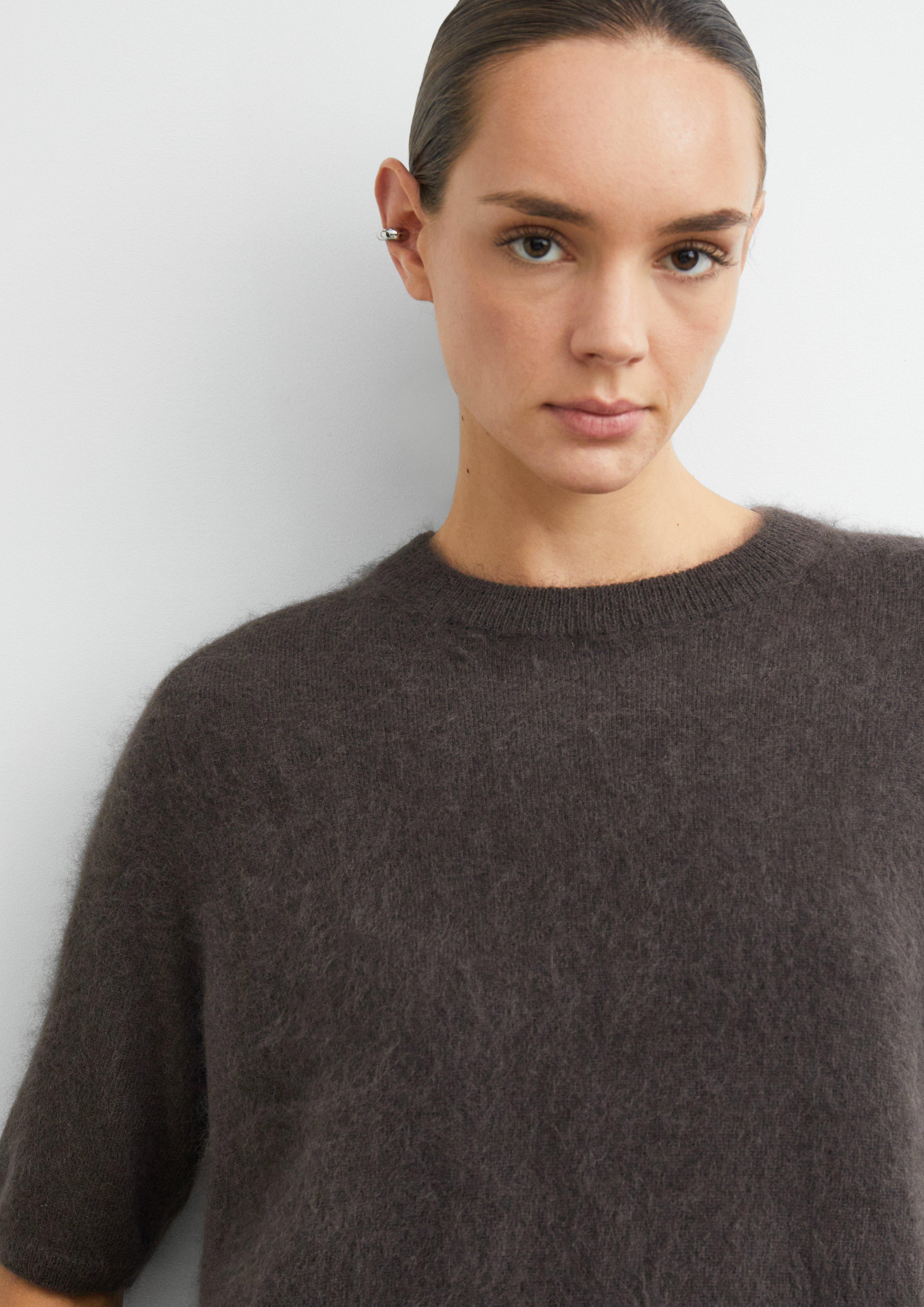 Damen Strickpullover in braun von comma
