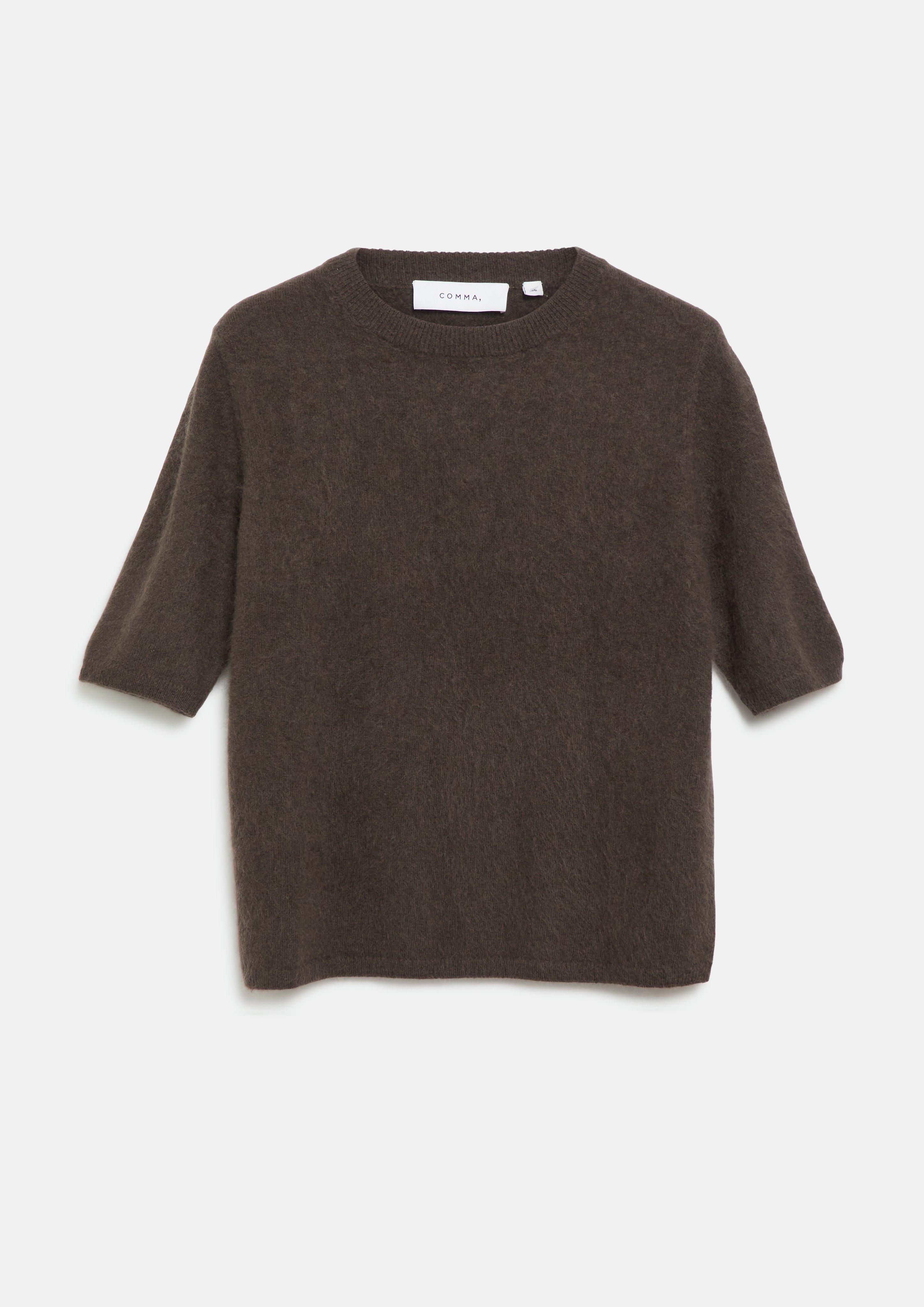Damen Strickpullover in braun von comma