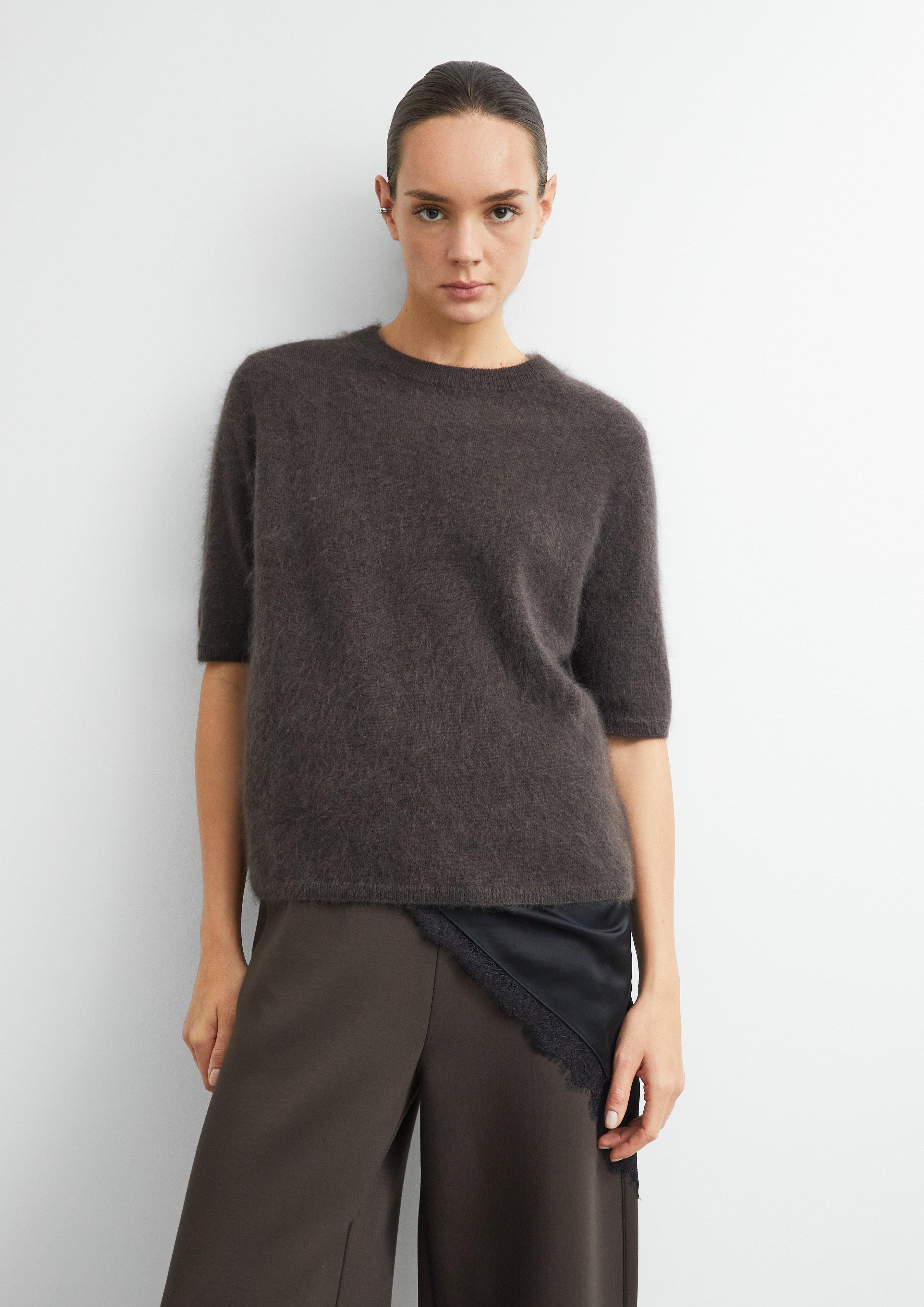 Damen Strickpullover in braun von comma