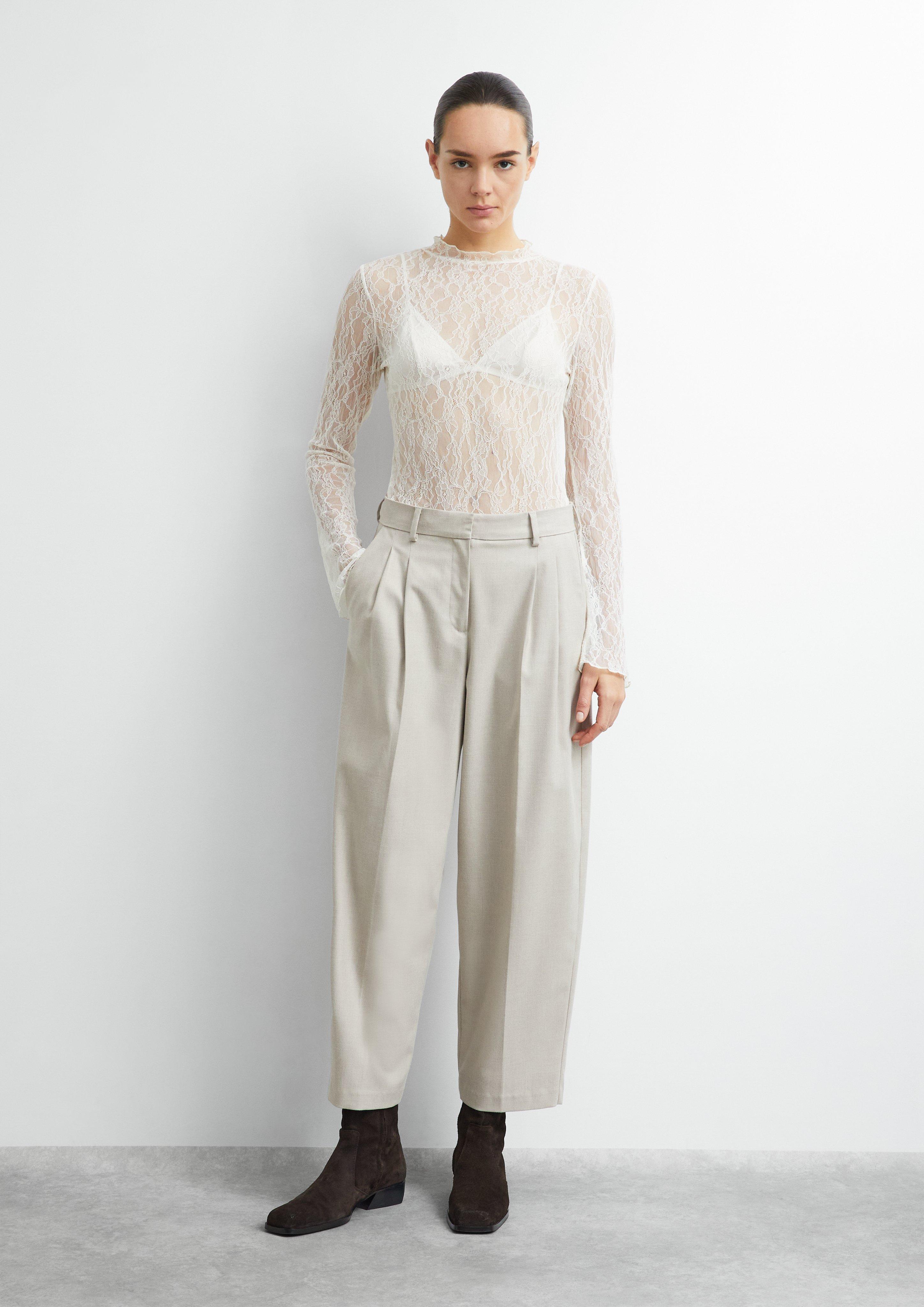 Damen Hose in beige von comma