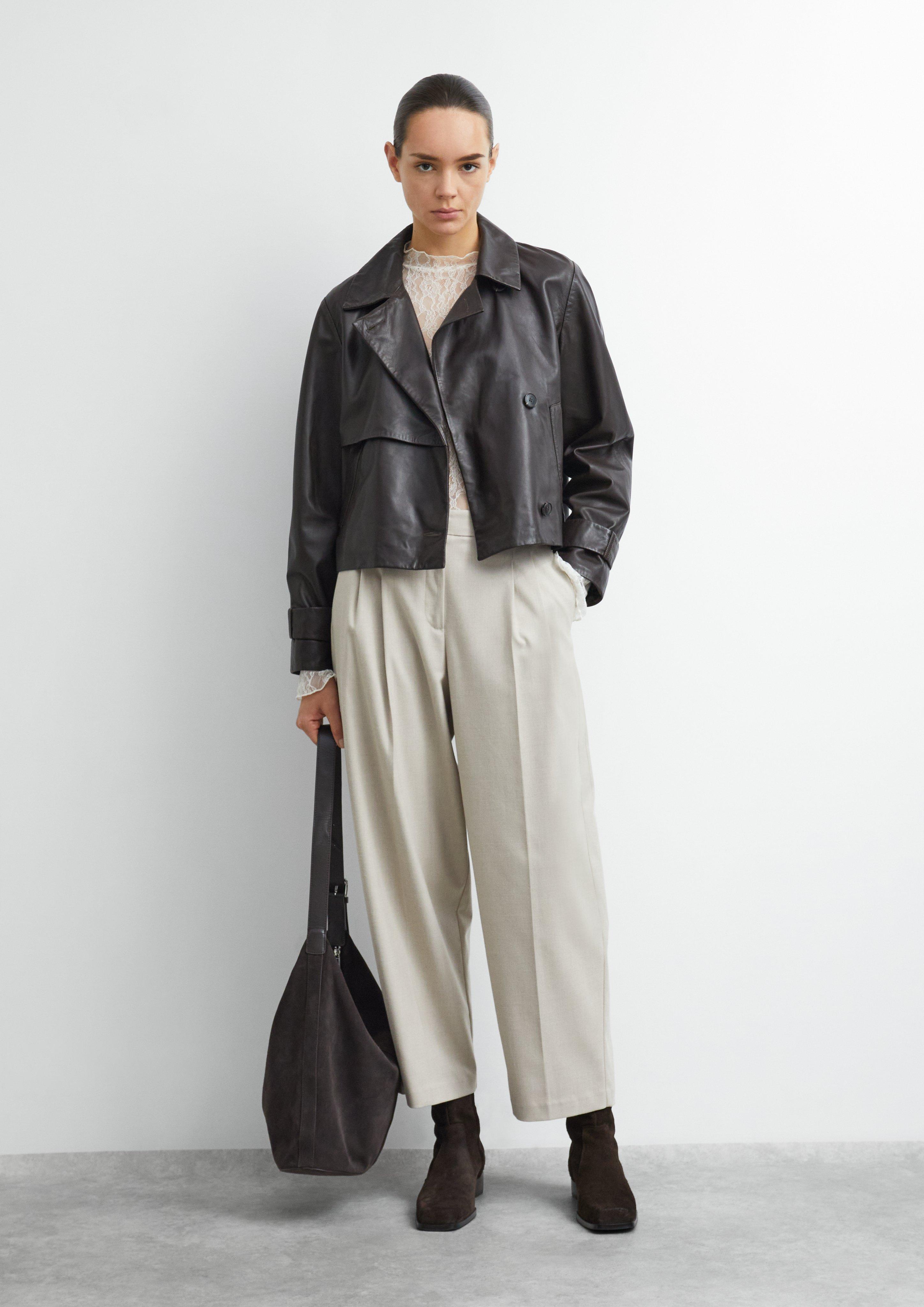 Damen Hose in beige von comma