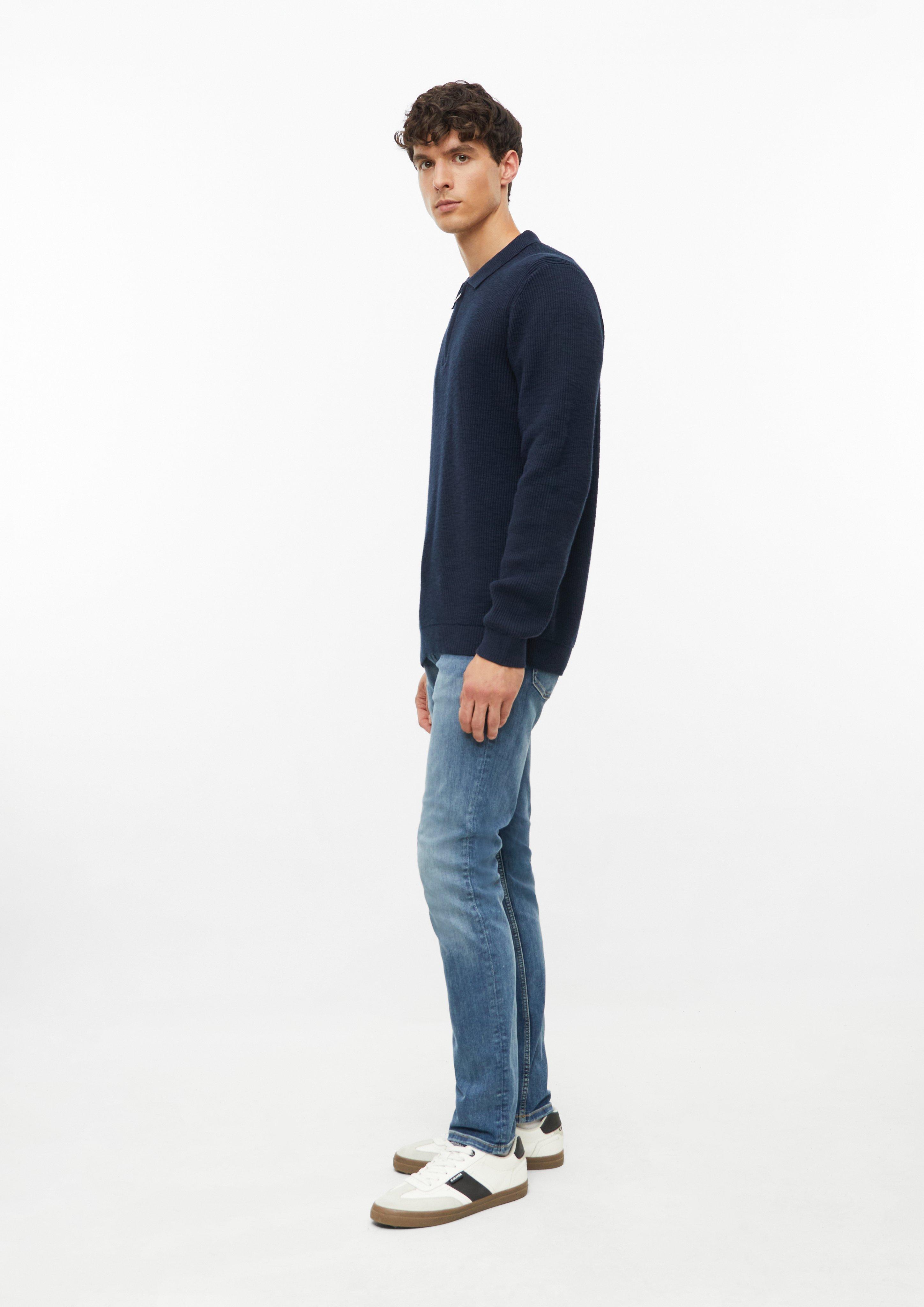 Men Knitted pullover in blue by s.Oliver