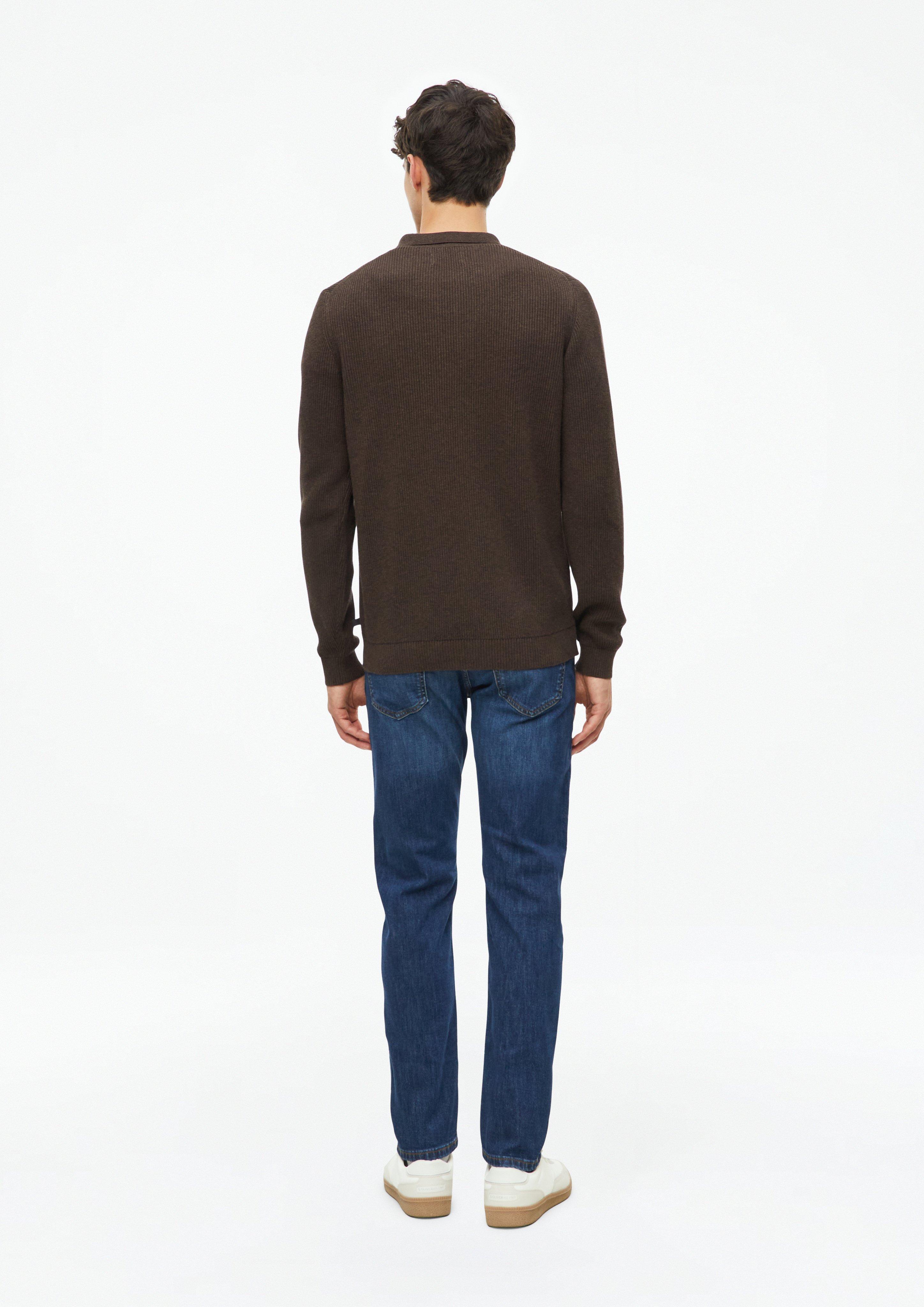 Hommes Pull en tricot en brun de s.Oliver