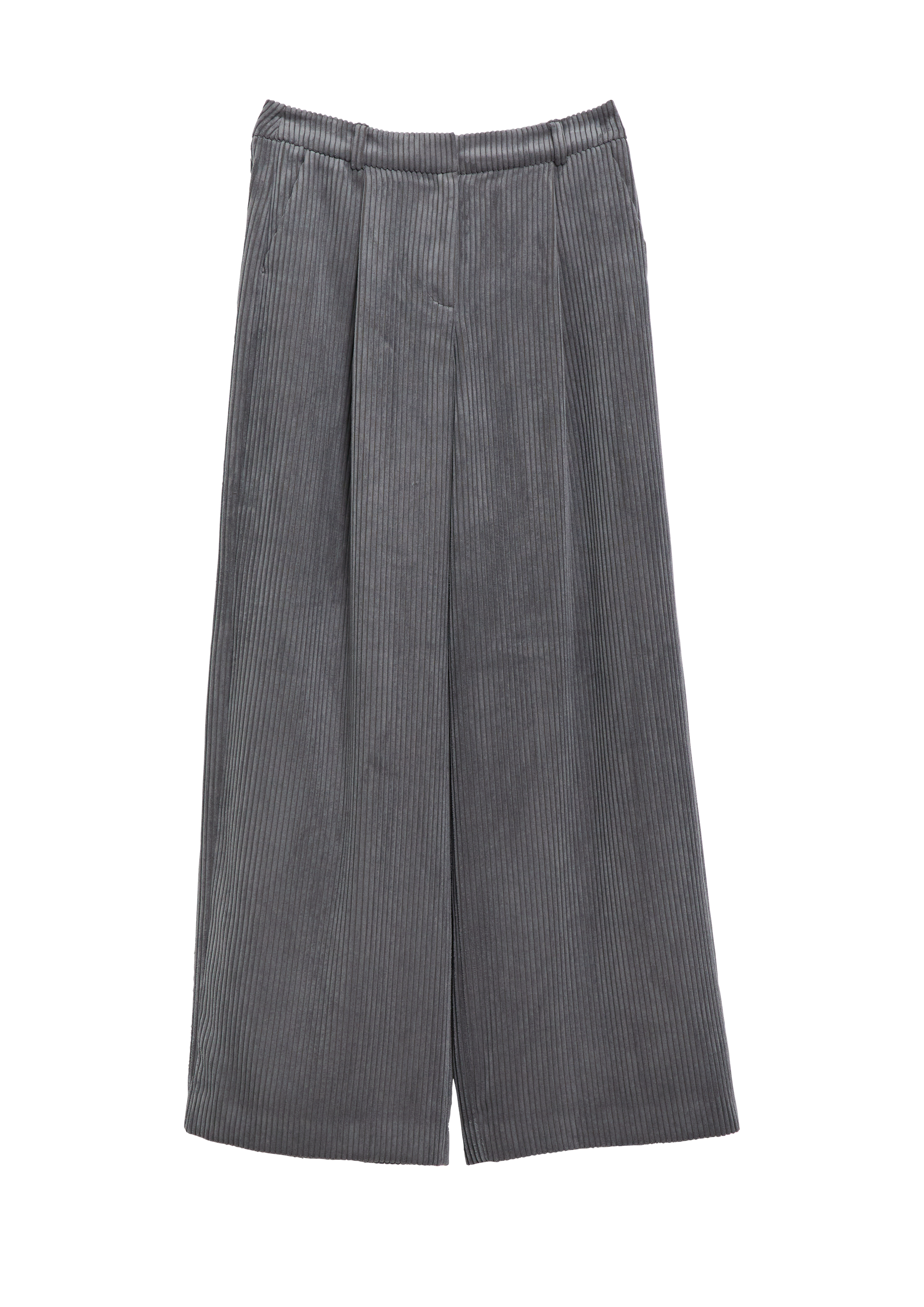 Cordbroek met wijde pijpen