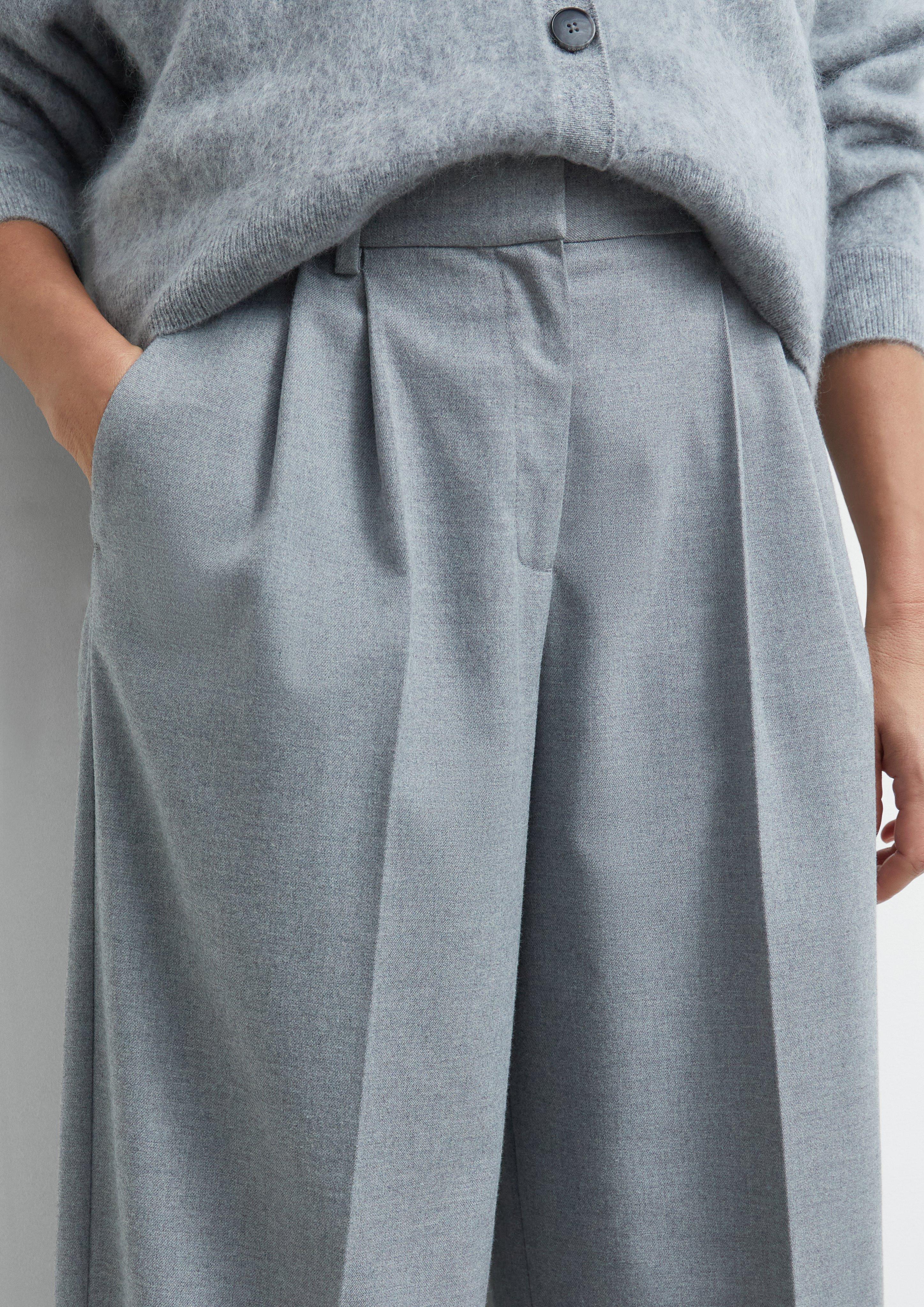 Dames Broek in grijs van COMMA