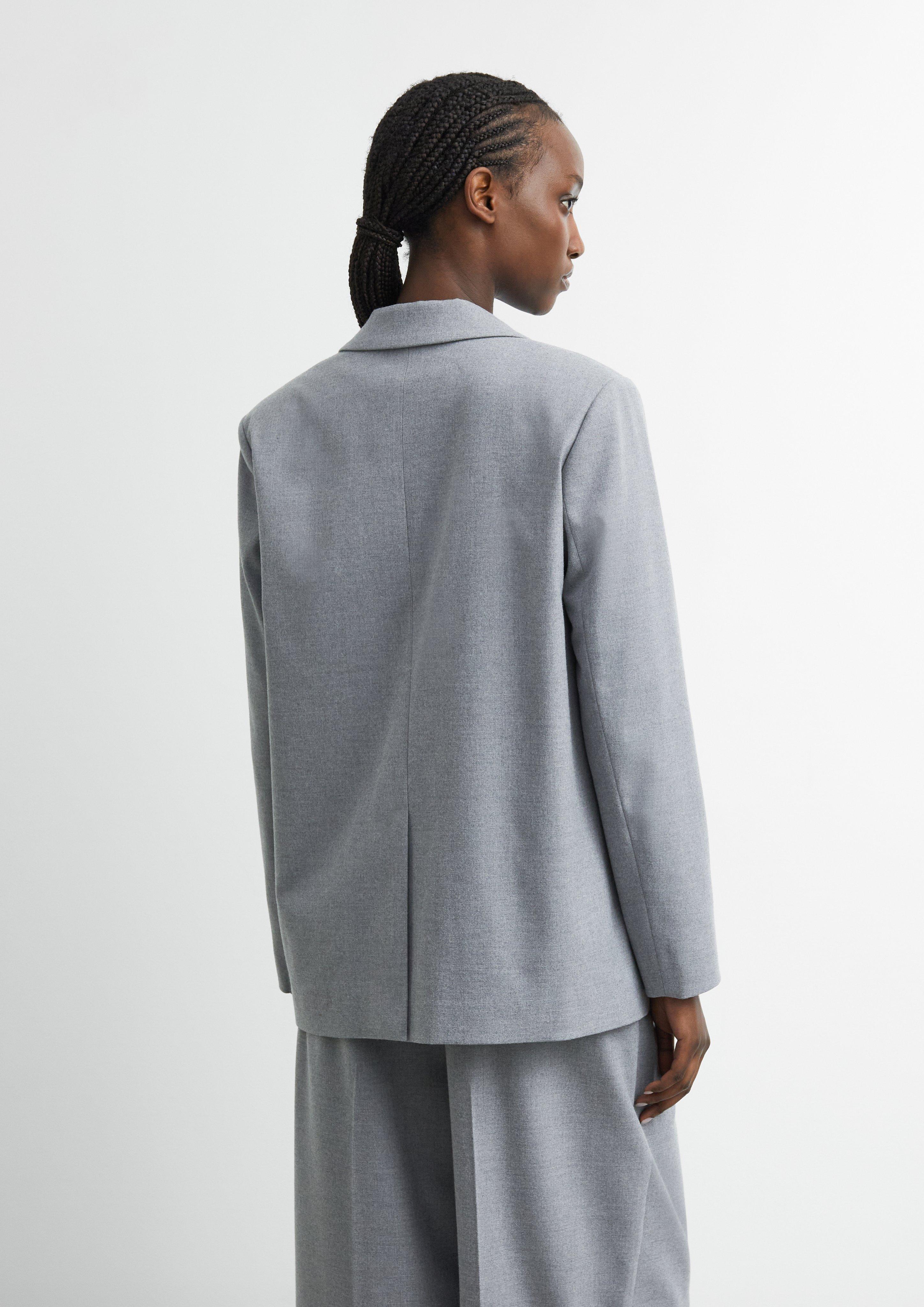 Damen Indoor-Jacke in grau von COMMA