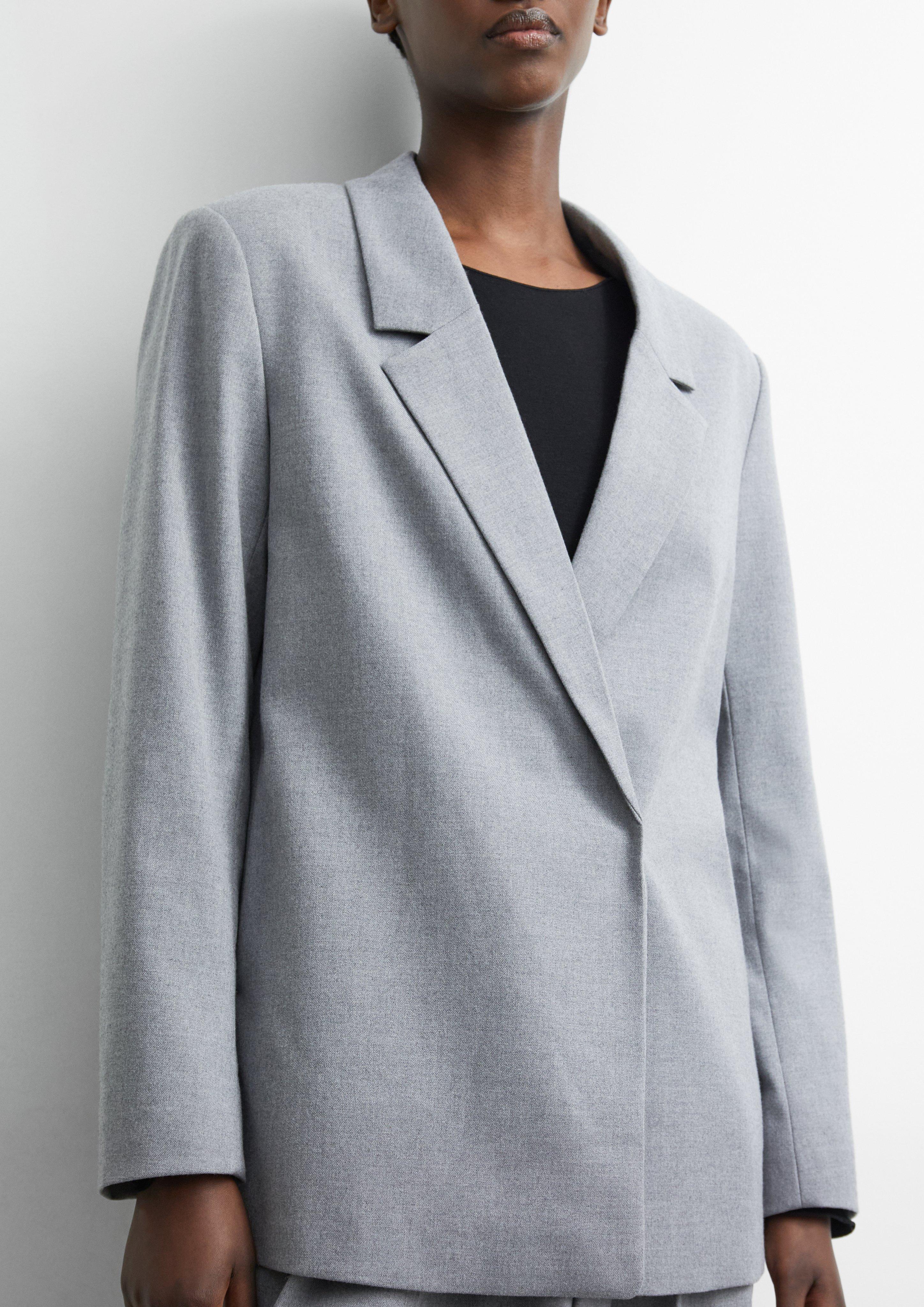 Damen Indoor-Jacke in grau von COMMA