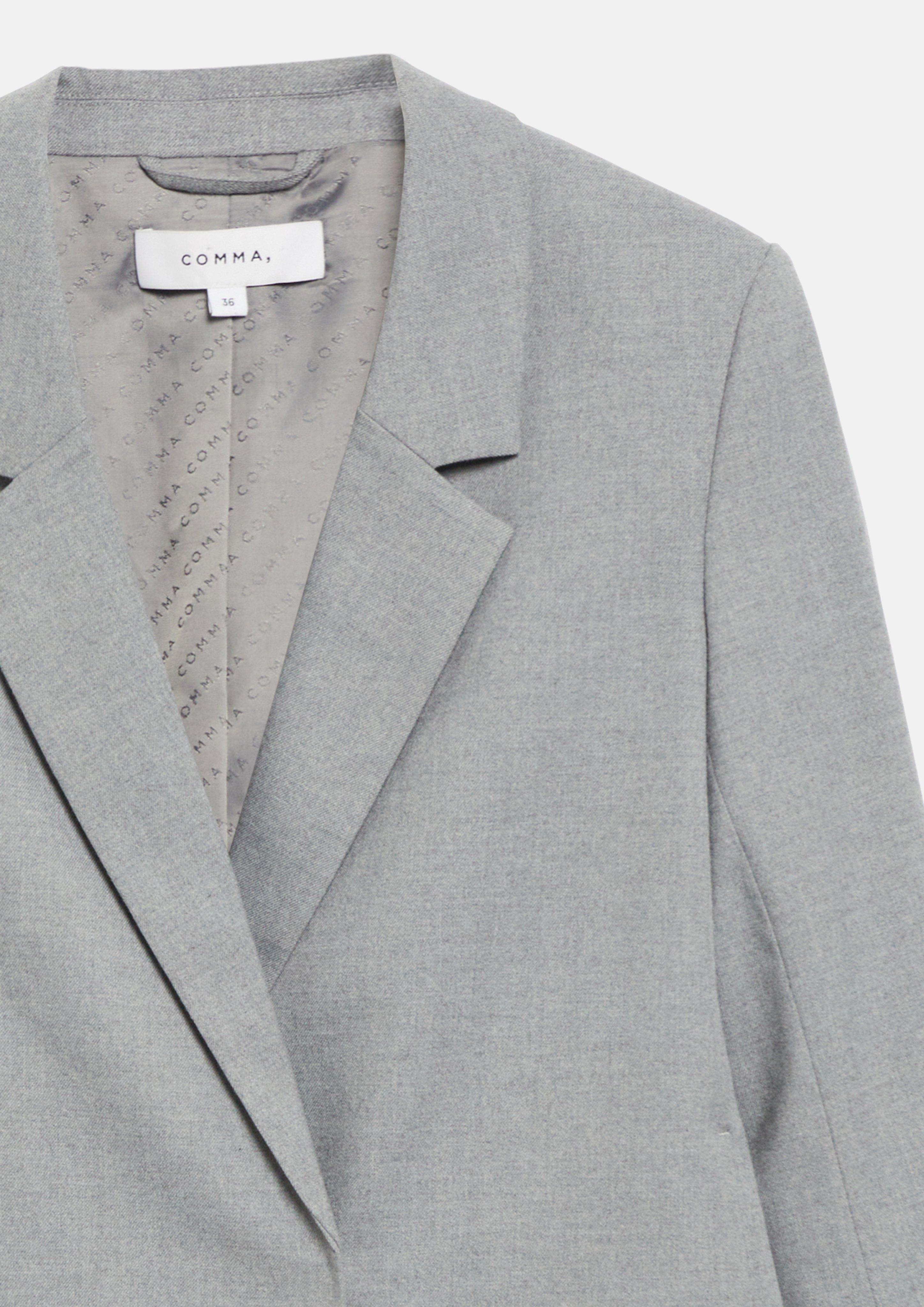 Damen Indoor-Jacke in grau von COMMA