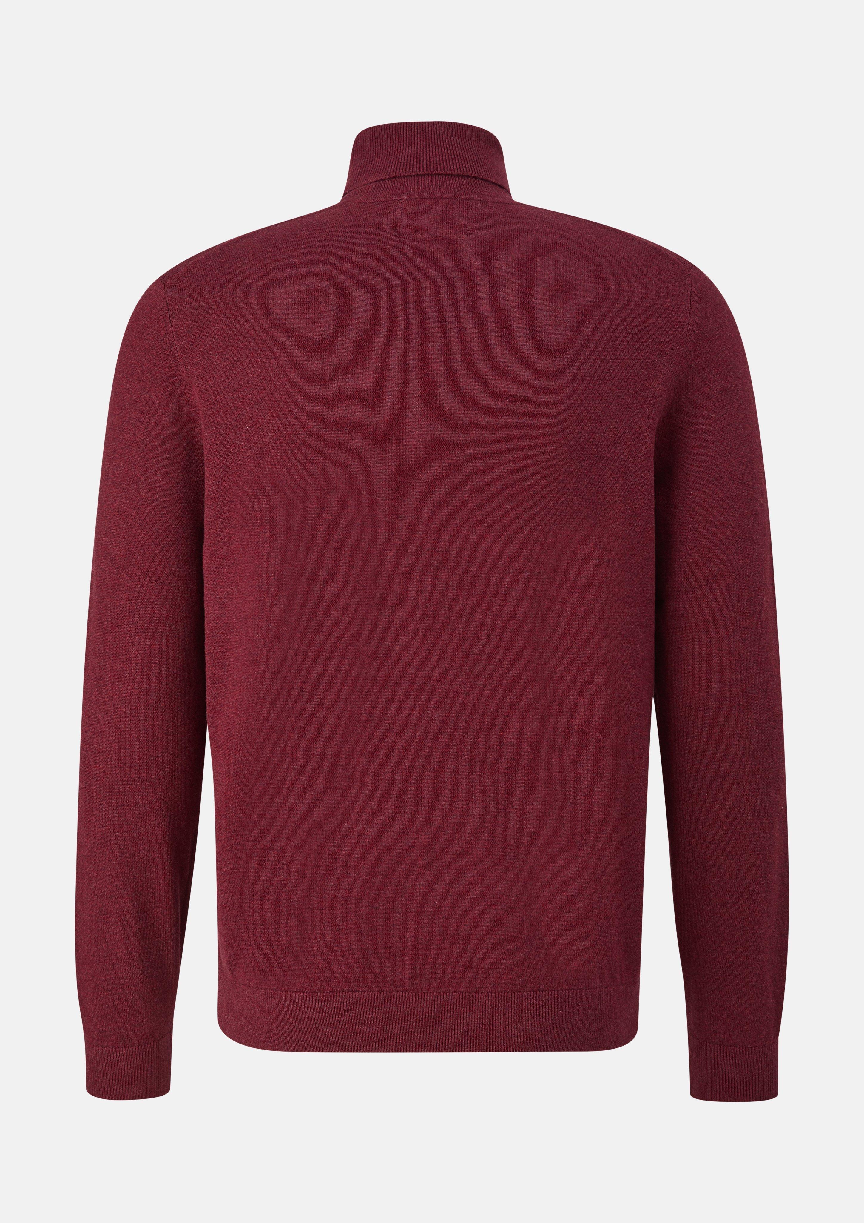 Hommes Pull en tricot en rouge de s.Oliver