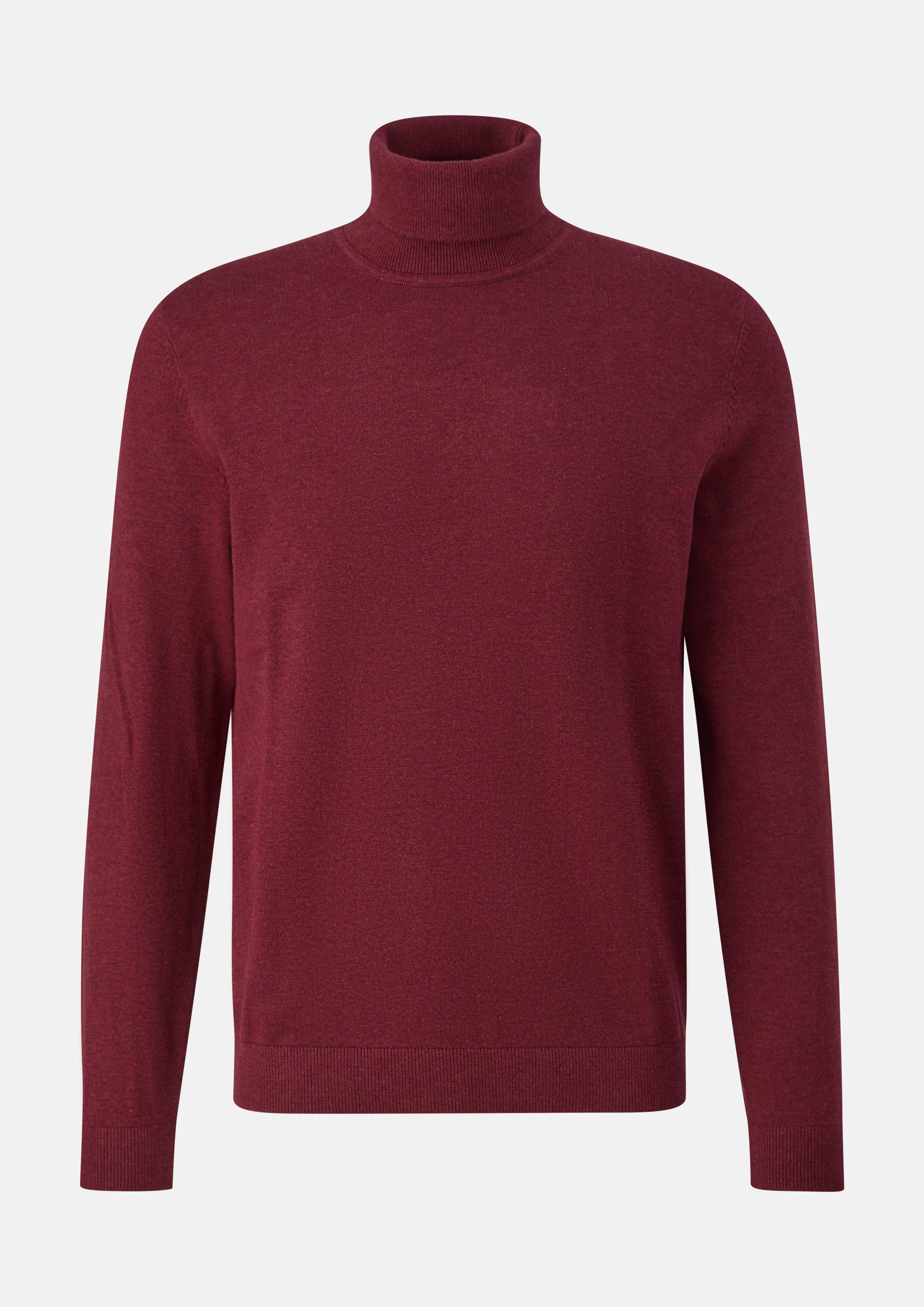 Pull en tricot en bordeaux de s.Oliver