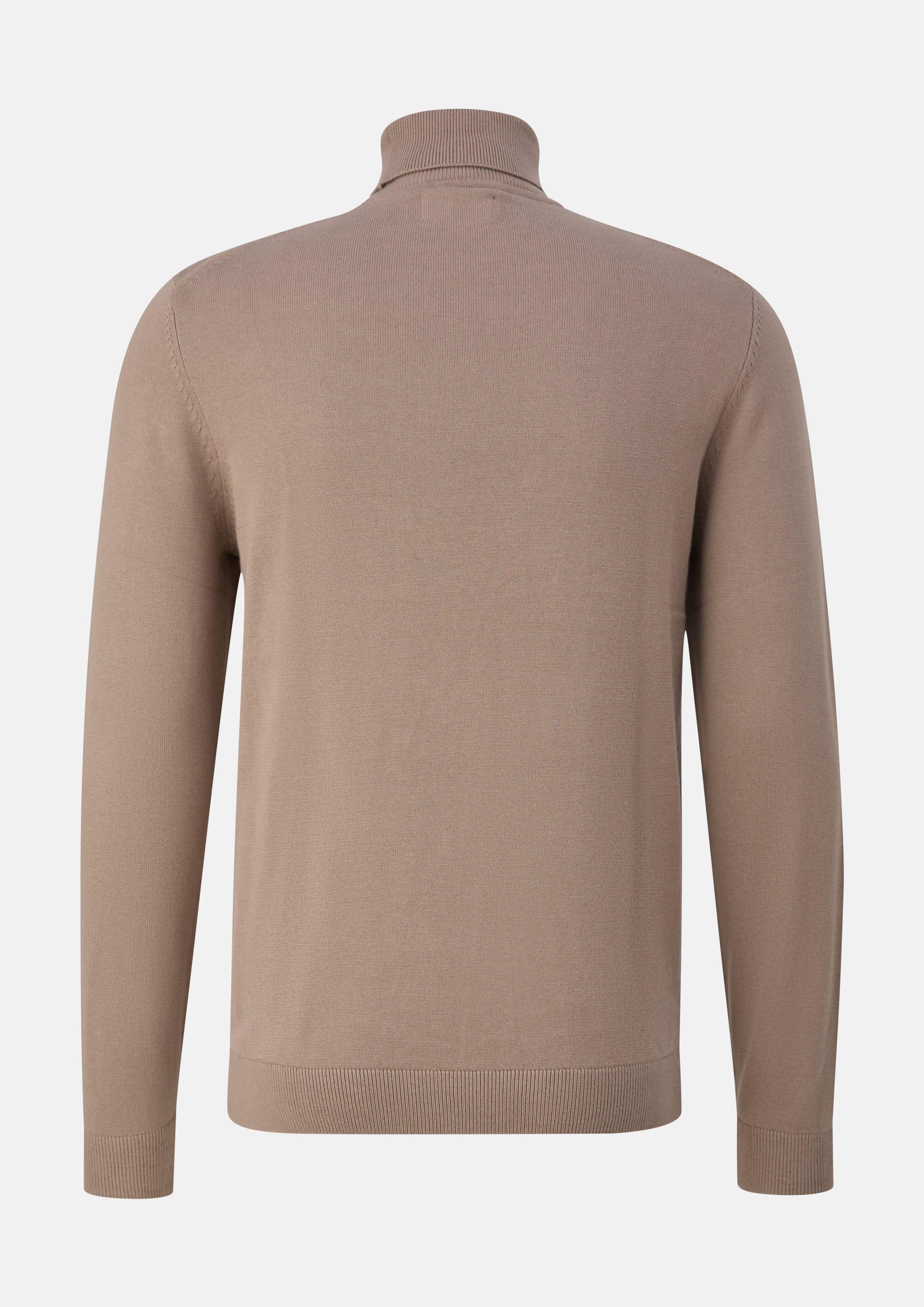 Hommes Pull en tricot en brun de s.Oliver