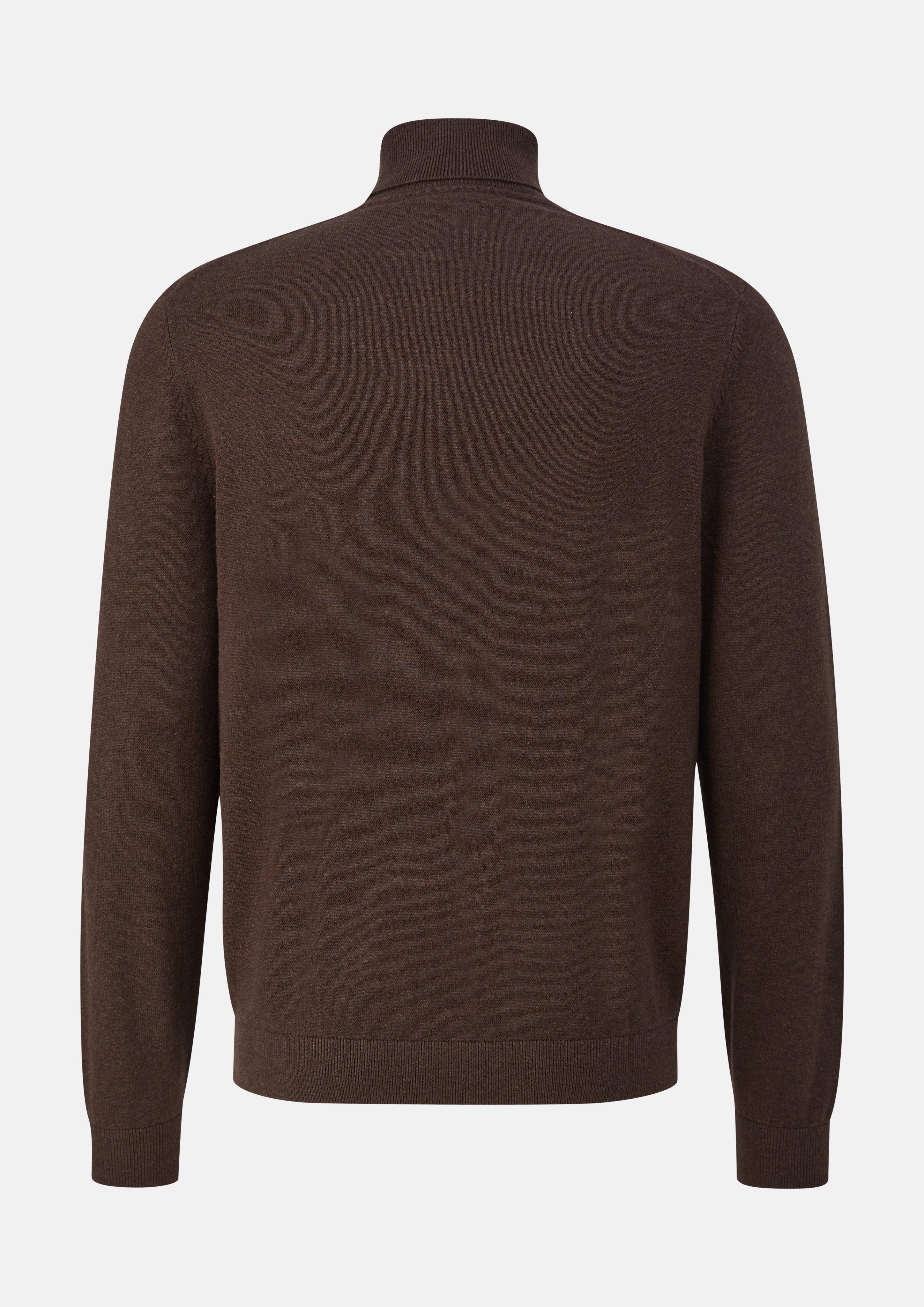 Hommes Pull en tricot en brun de s.Oliver