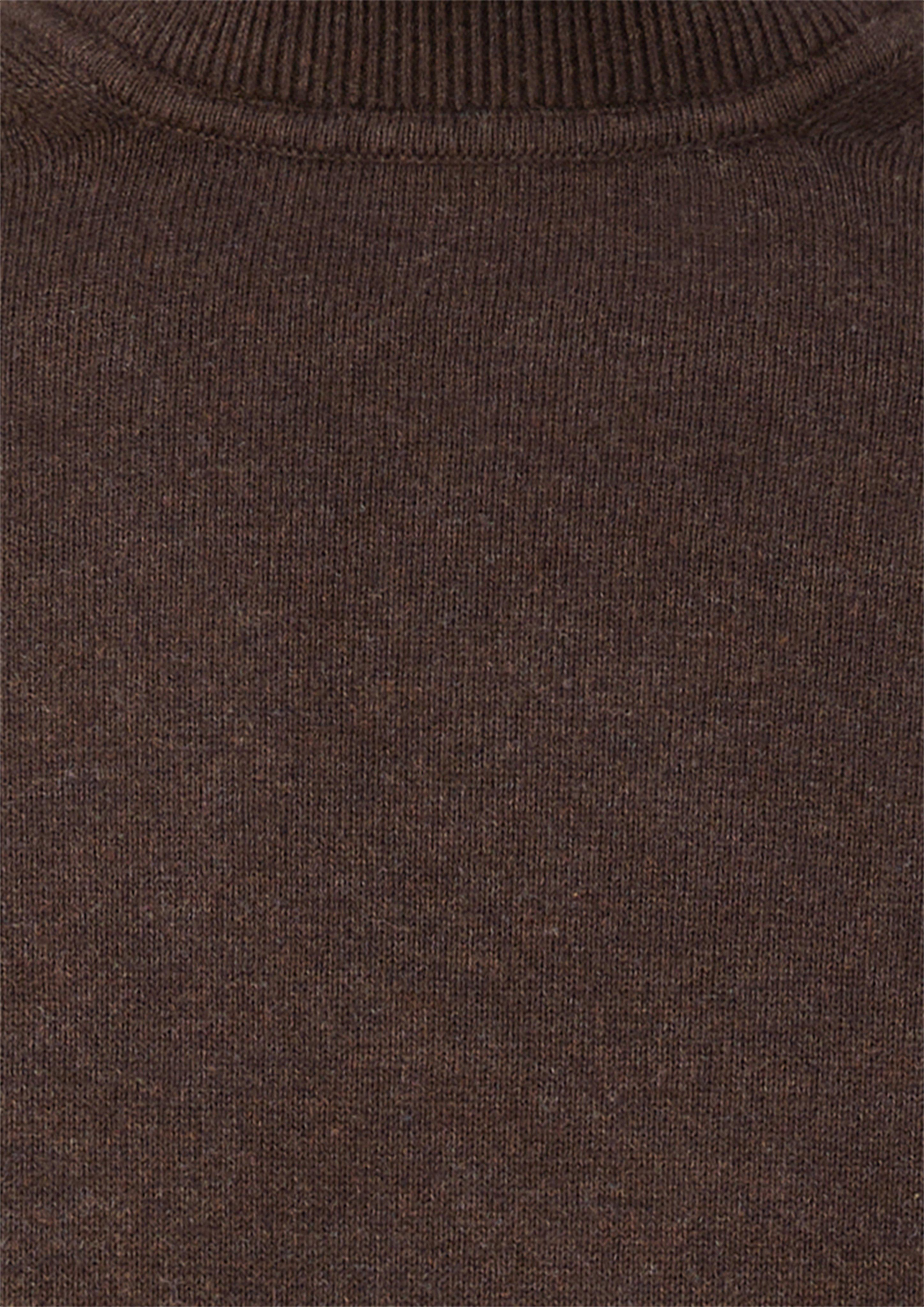 Hommes Pull en tricot en brun de s.Oliver
