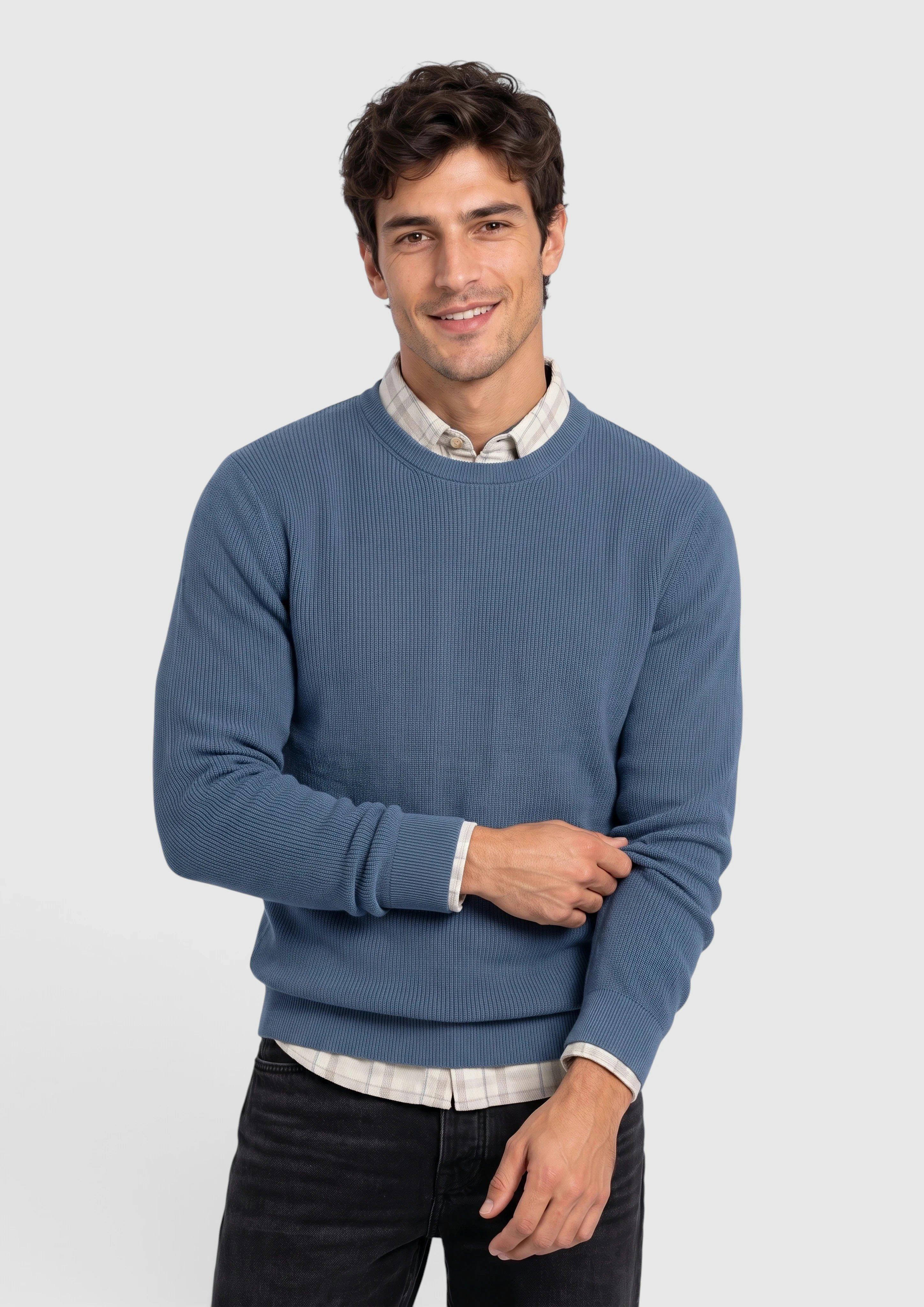 Pull en tricot en bleu de s.Oliver