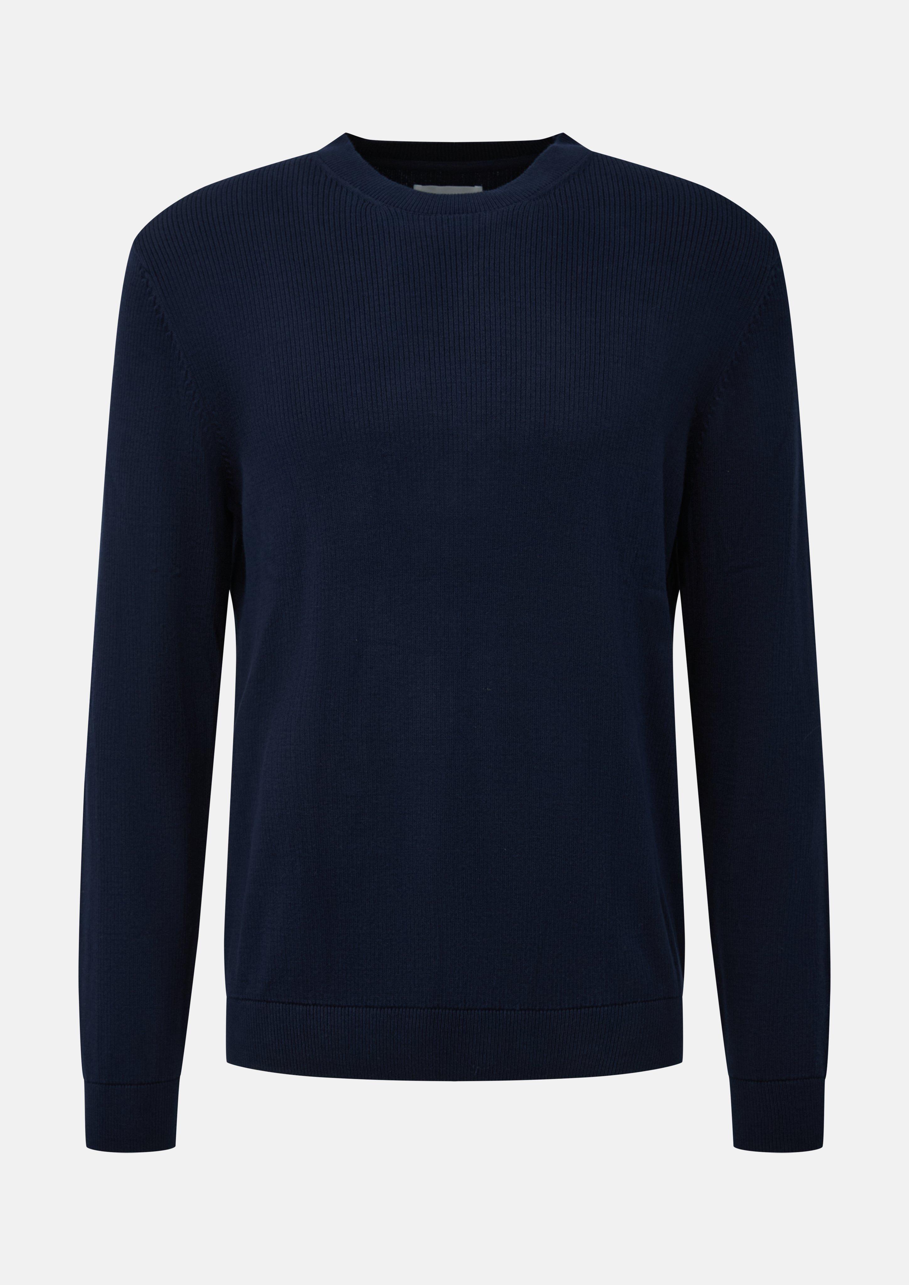 Pull en tricot en bleu marine de s.Oliver