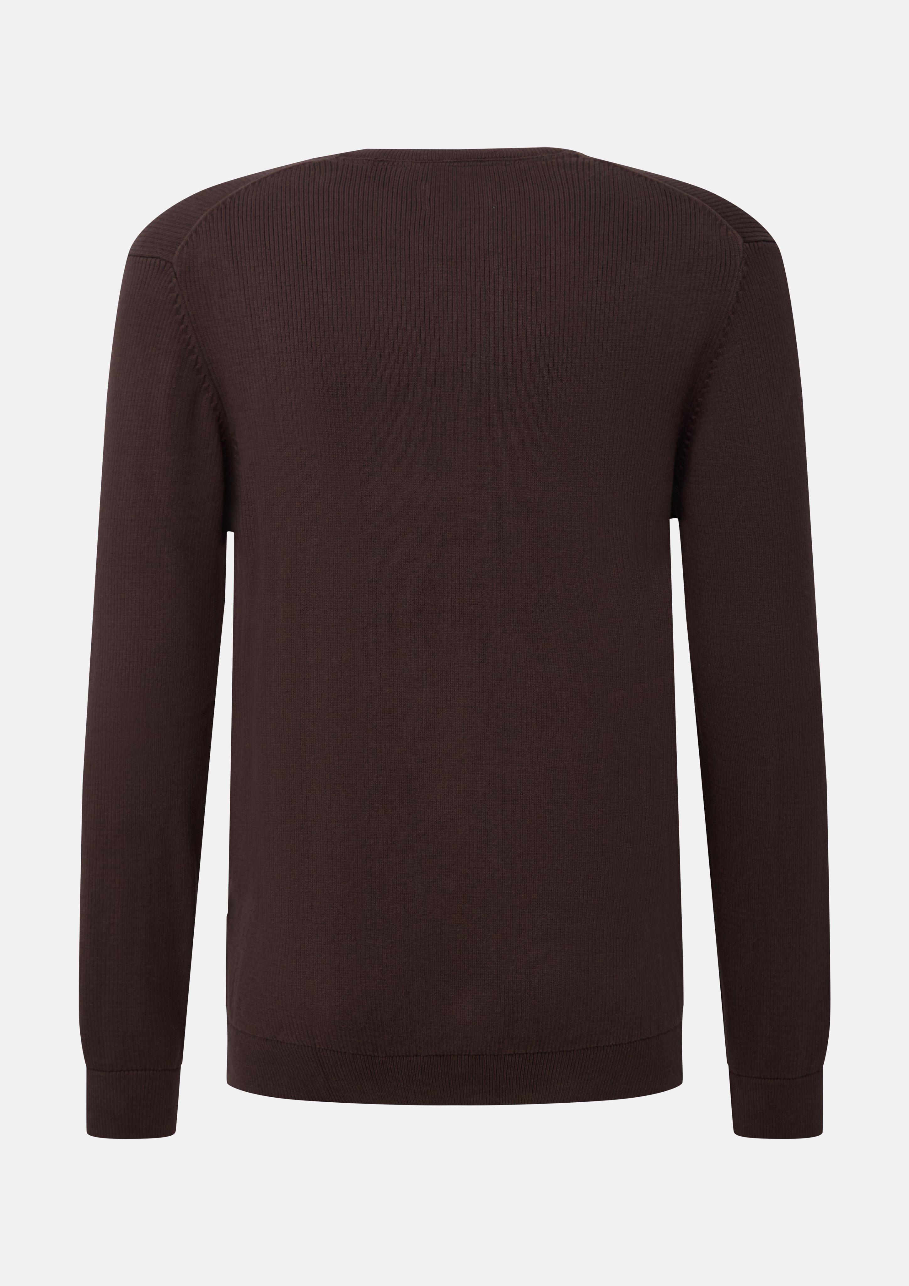 Hommes Pull en maille en brun de s.Oliver