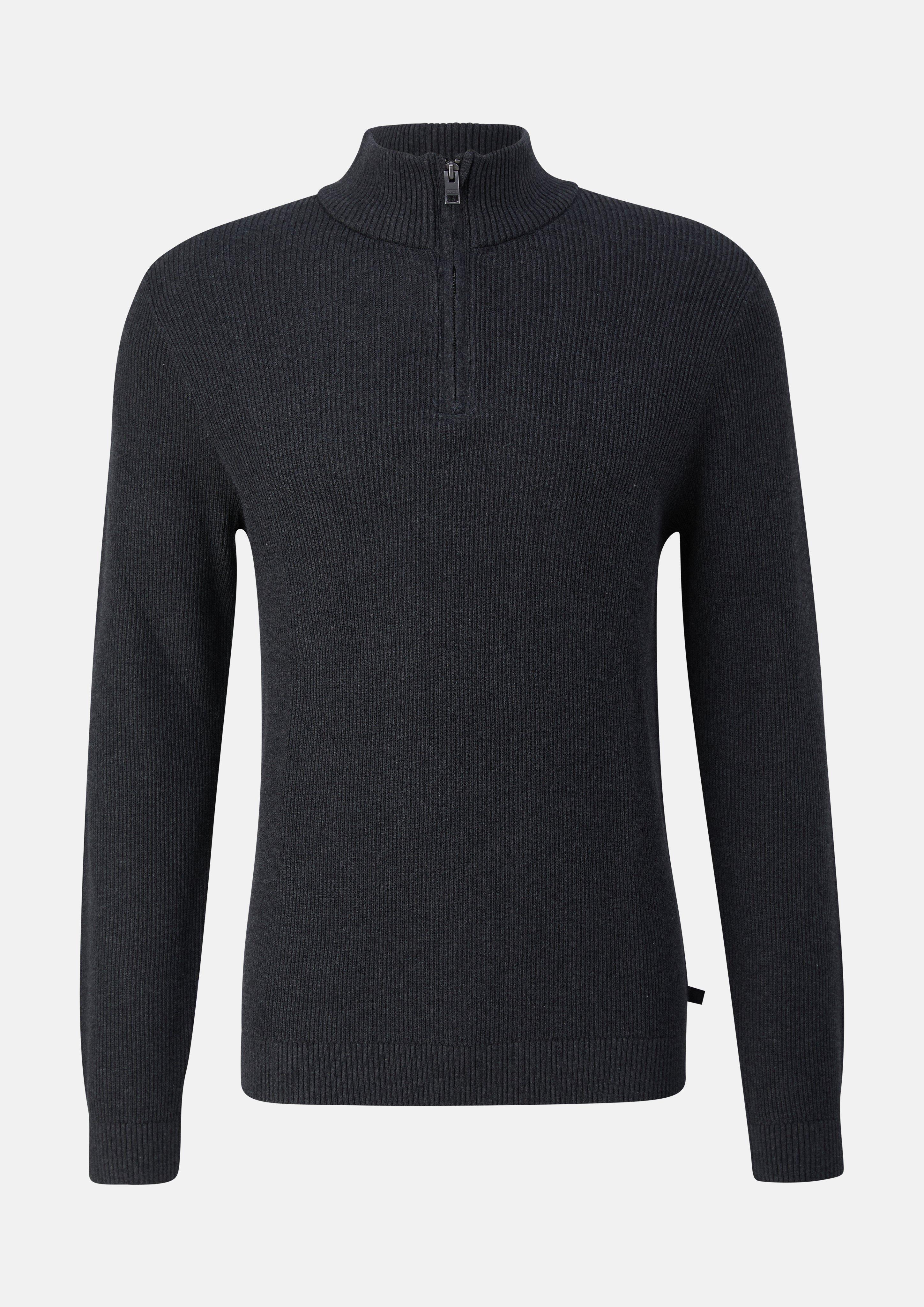 Pull en tricot en gris foncé de s.Oliver