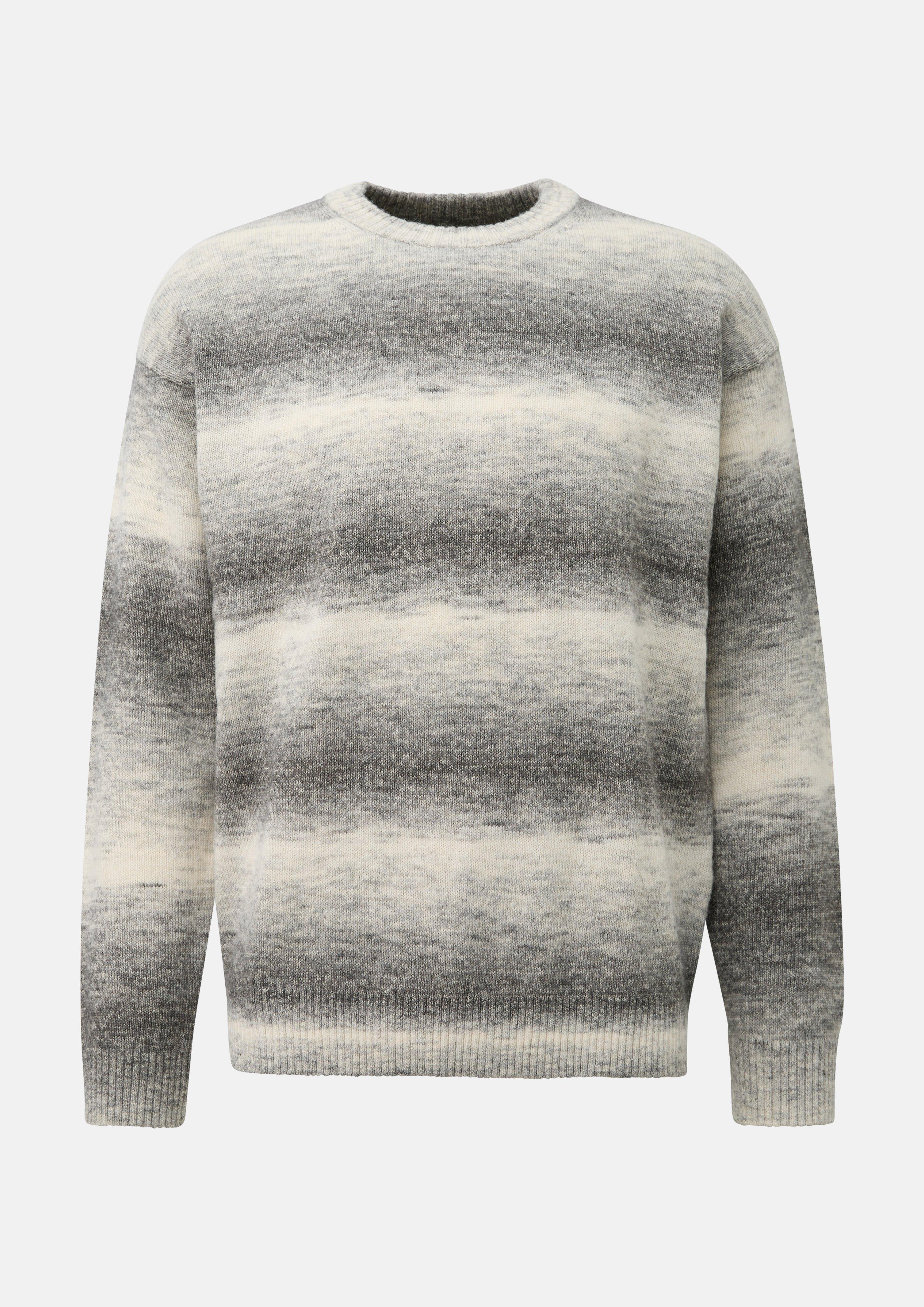 Hommes Pull en tricot en gris de s.Oliver