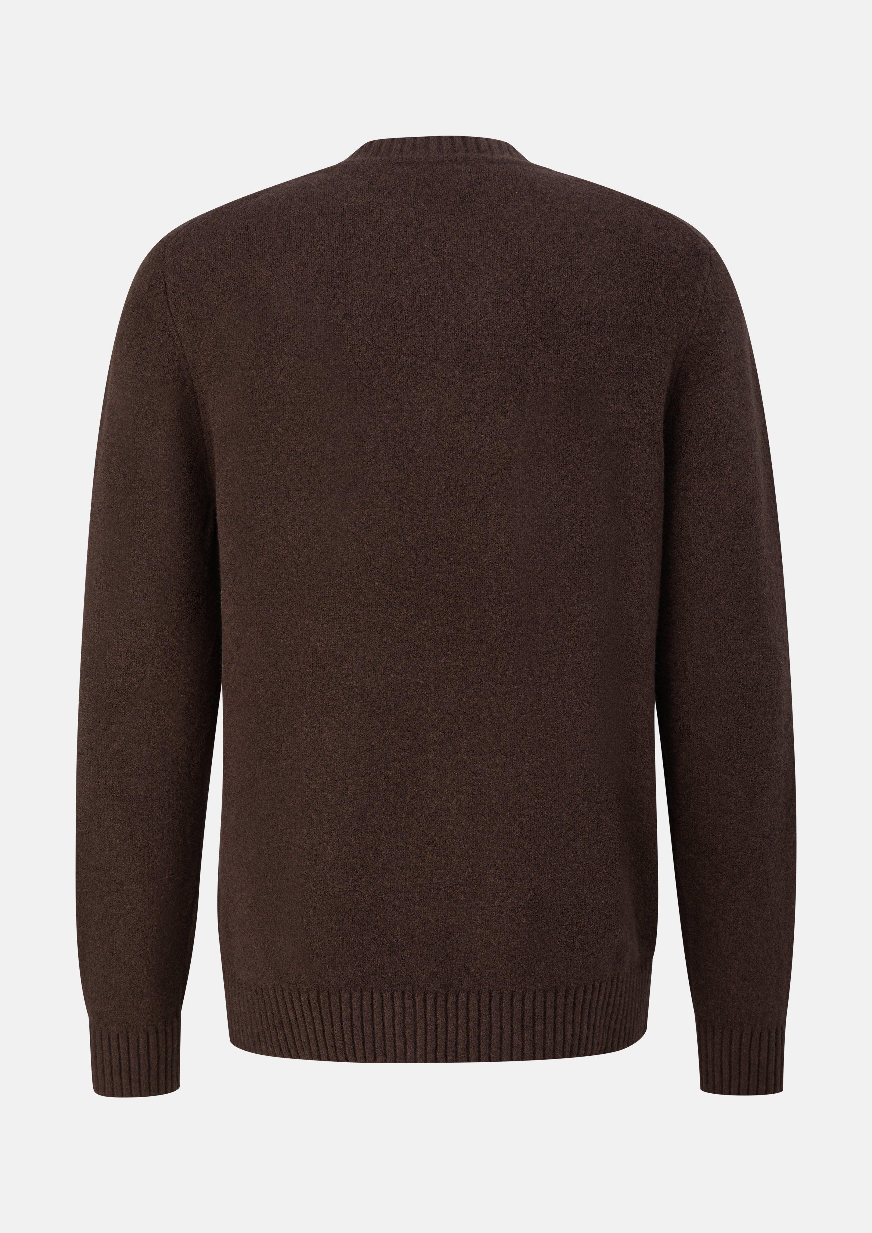 Hommes Pull en maille en brun de s.Oliver