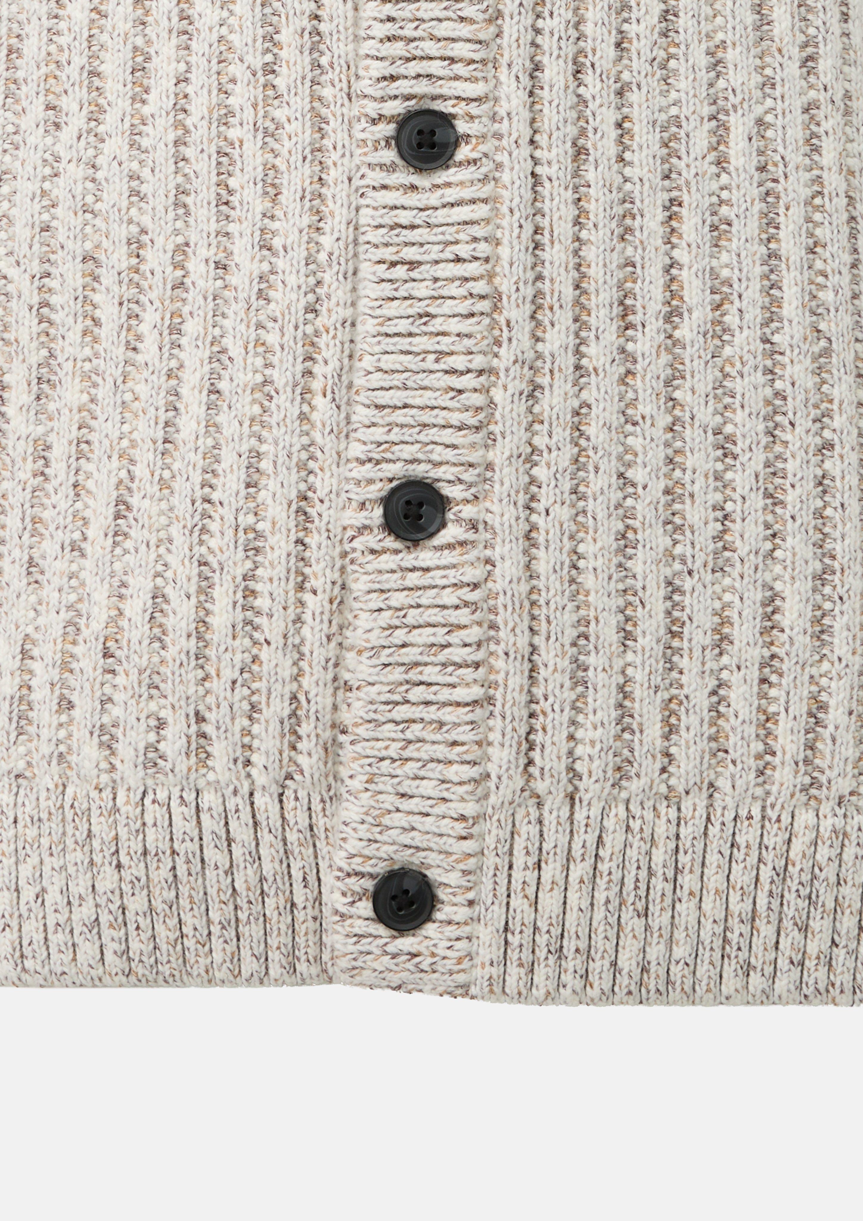 Hommes Veste en tricot en beige de s.Oliver