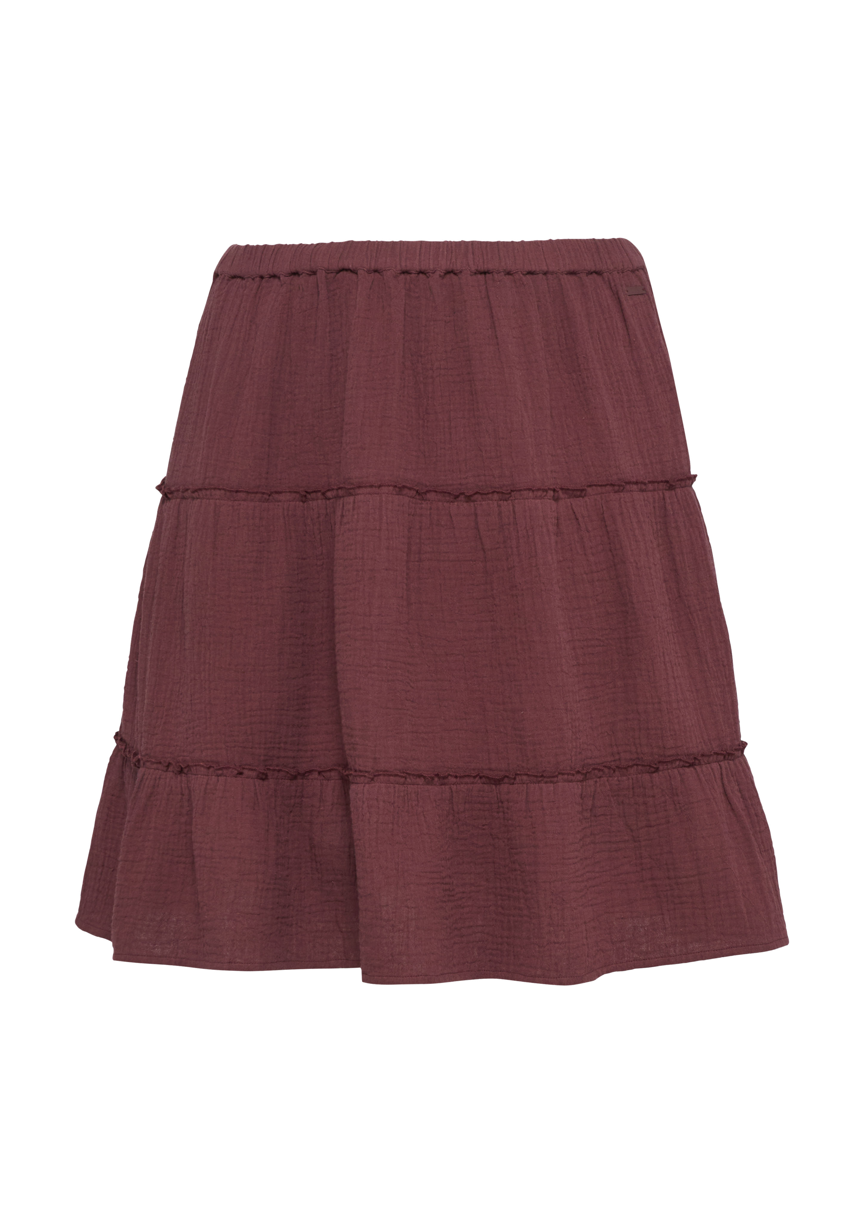 Mousseline rok met volants