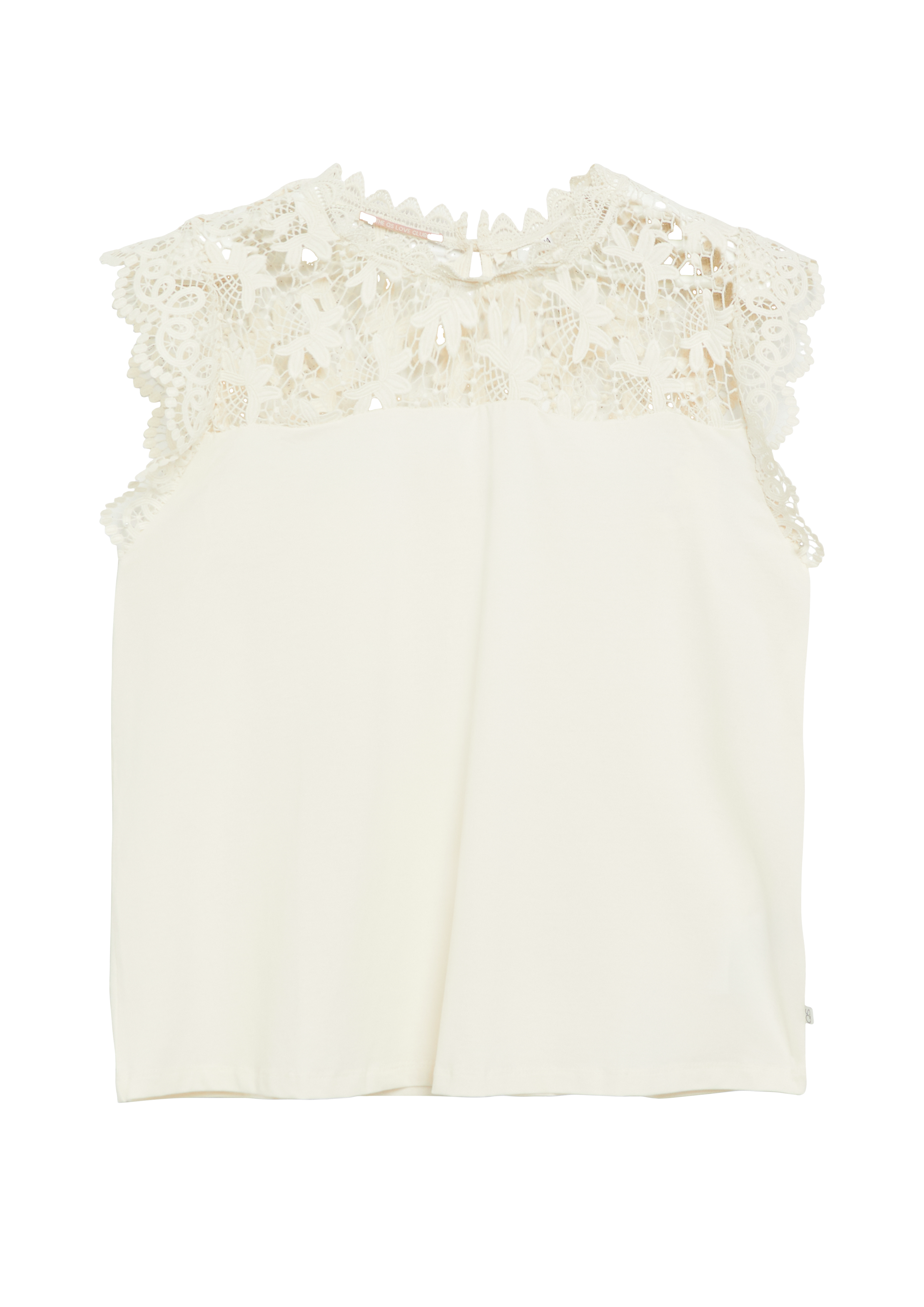 Top mit Spitze
