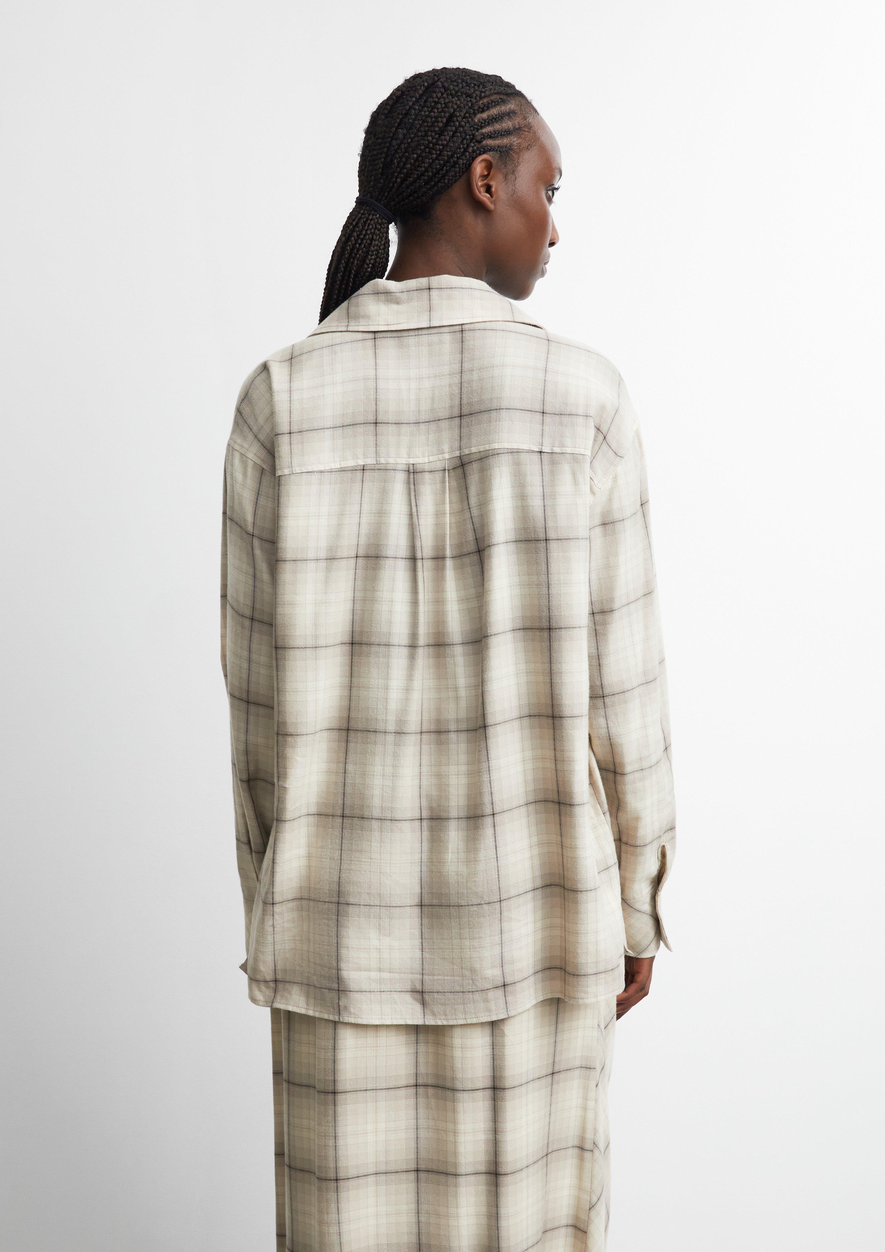 Blouse in beige by COMMA