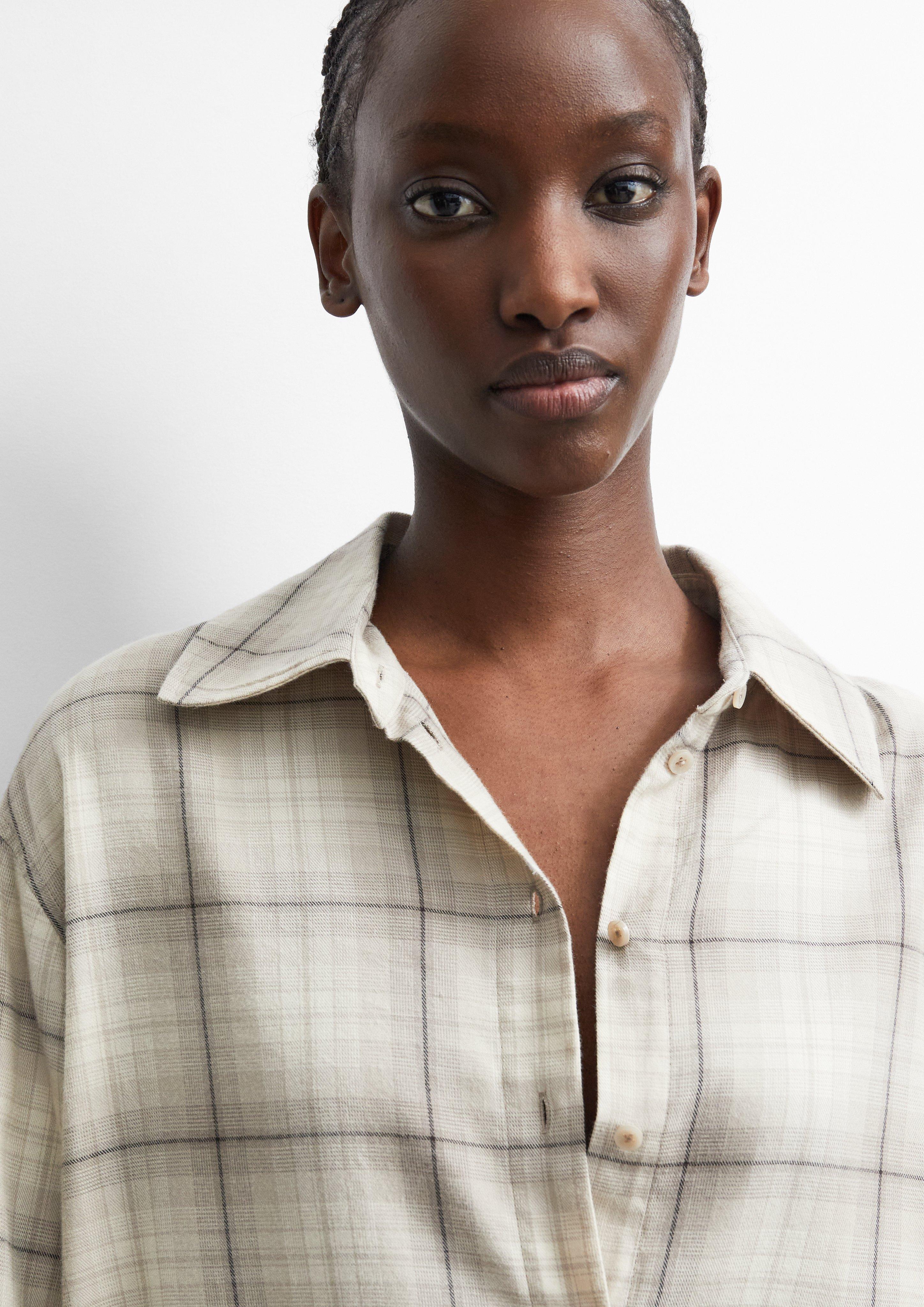 Blouse in beige by COMMA