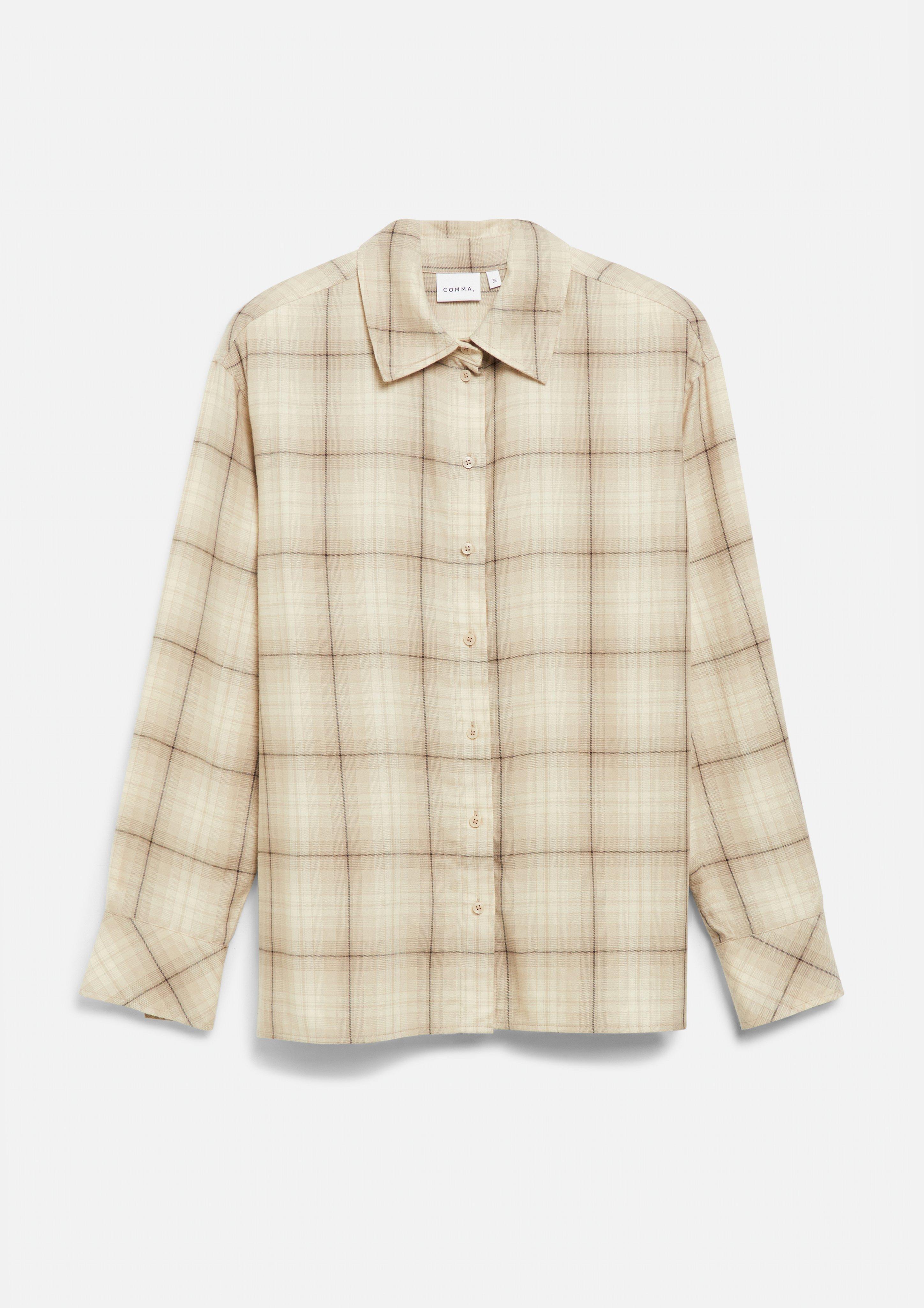 Blouse in beige by COMMA