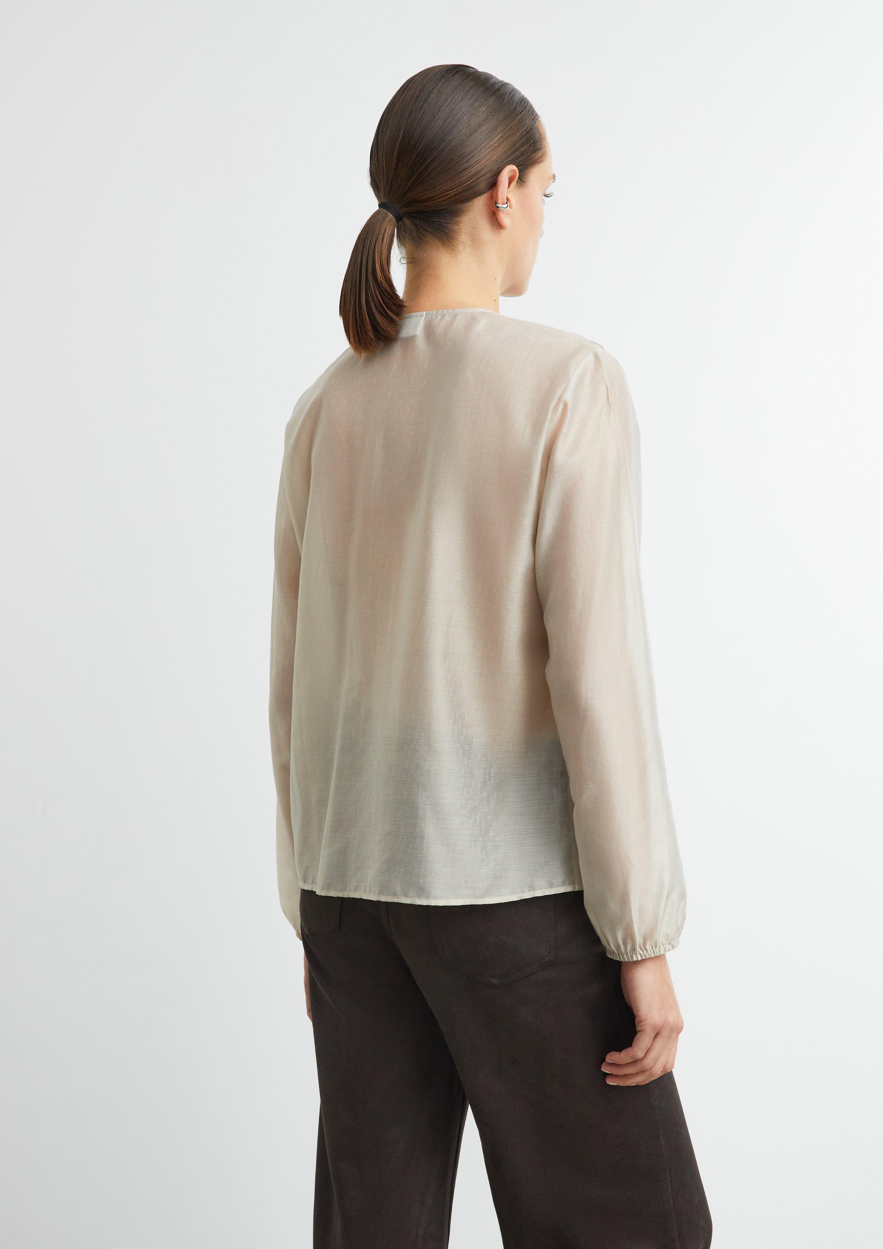 Blouse in beige by COMMA